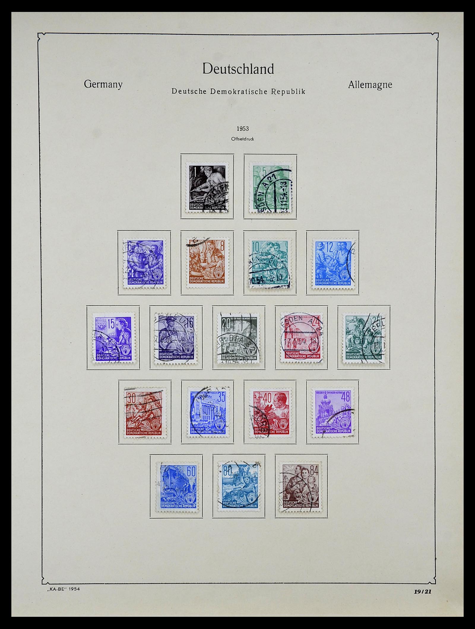 34614 0029 - Postzegelverzameling 34614 Duitsland 1945-1980.