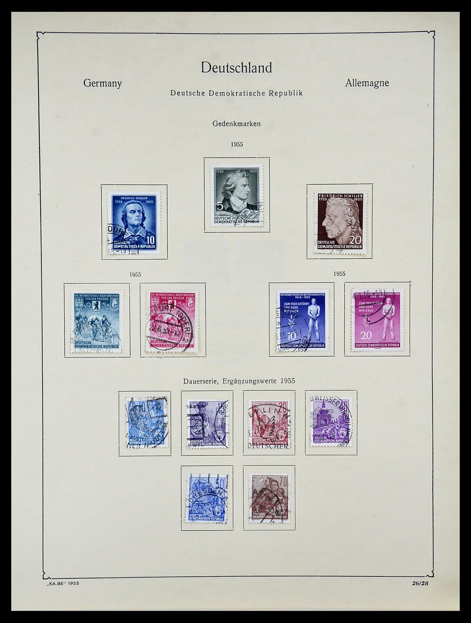 34614 0036 - Postzegelverzameling 34614 Duitsland 1945-1980.
