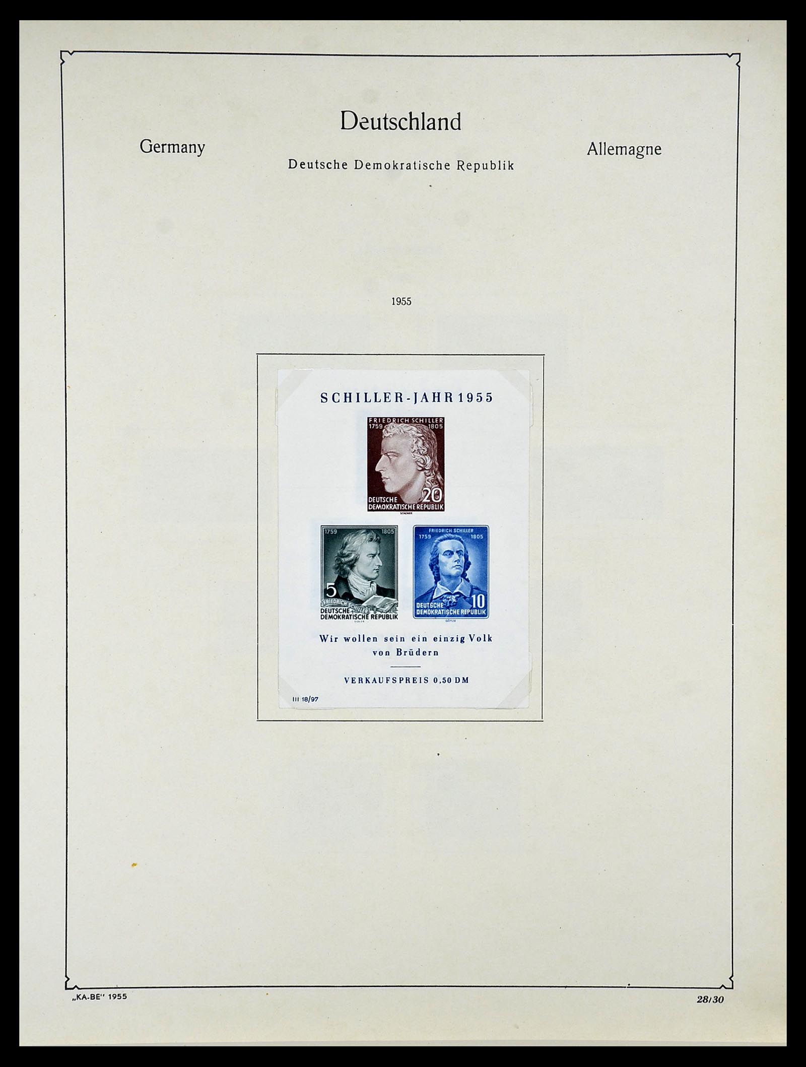 34614 0038 - Postzegelverzameling 34614 Duitsland 1945-1980.