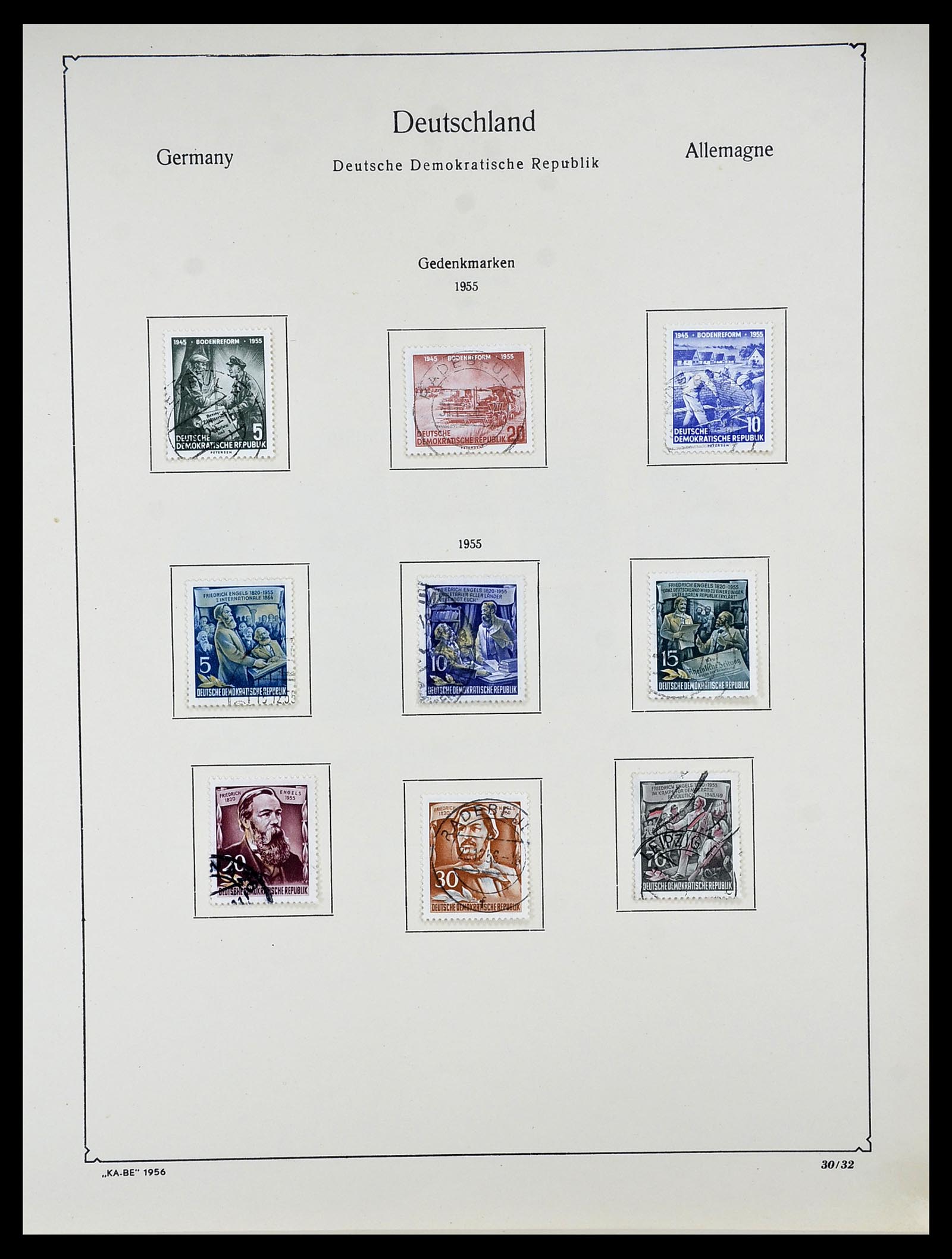 34614 0040 - Postzegelverzameling 34614 Duitsland 1945-1980.