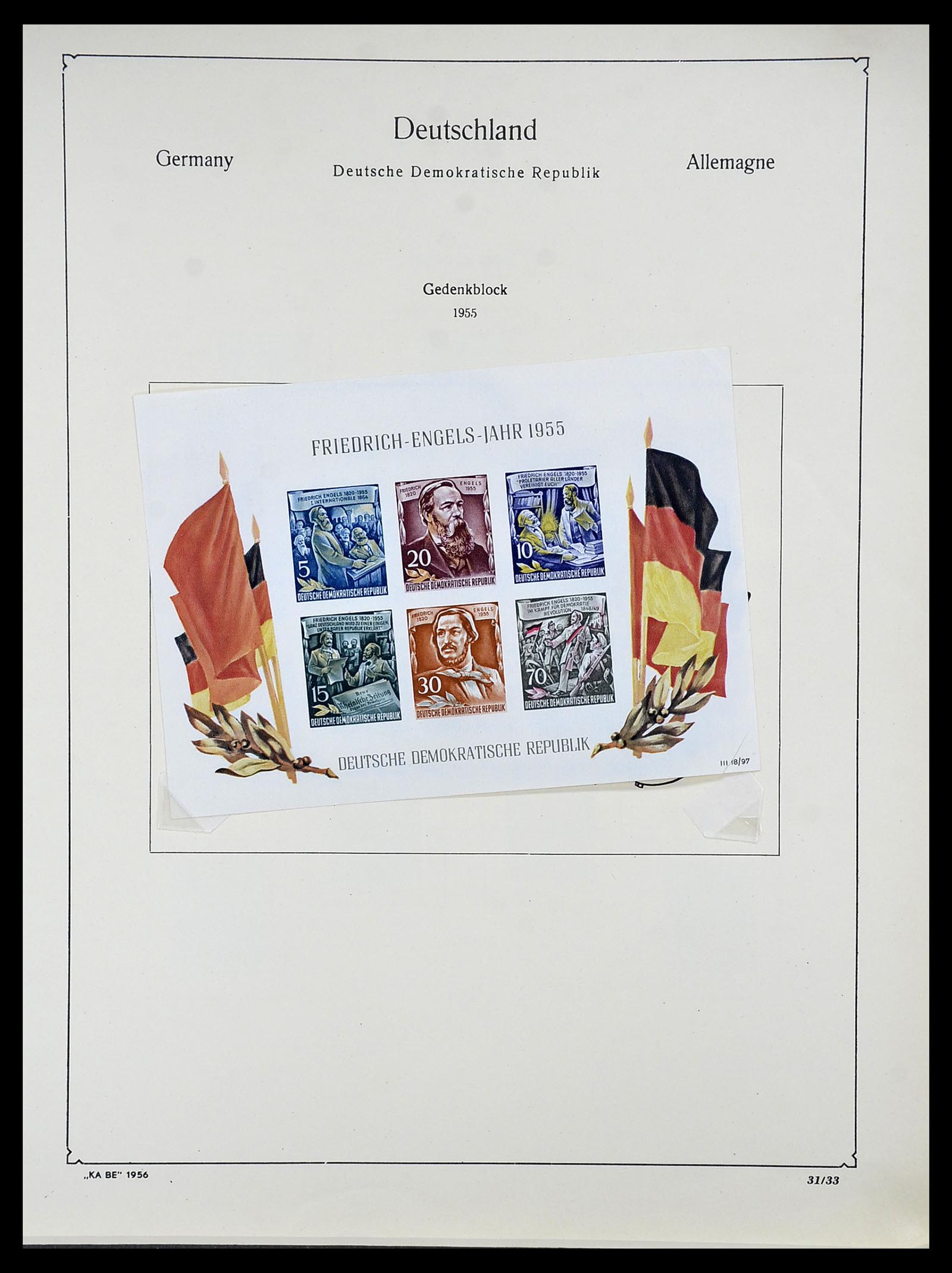 34614 0041 - Postzegelverzameling 34614 Duitsland 1945-1980.