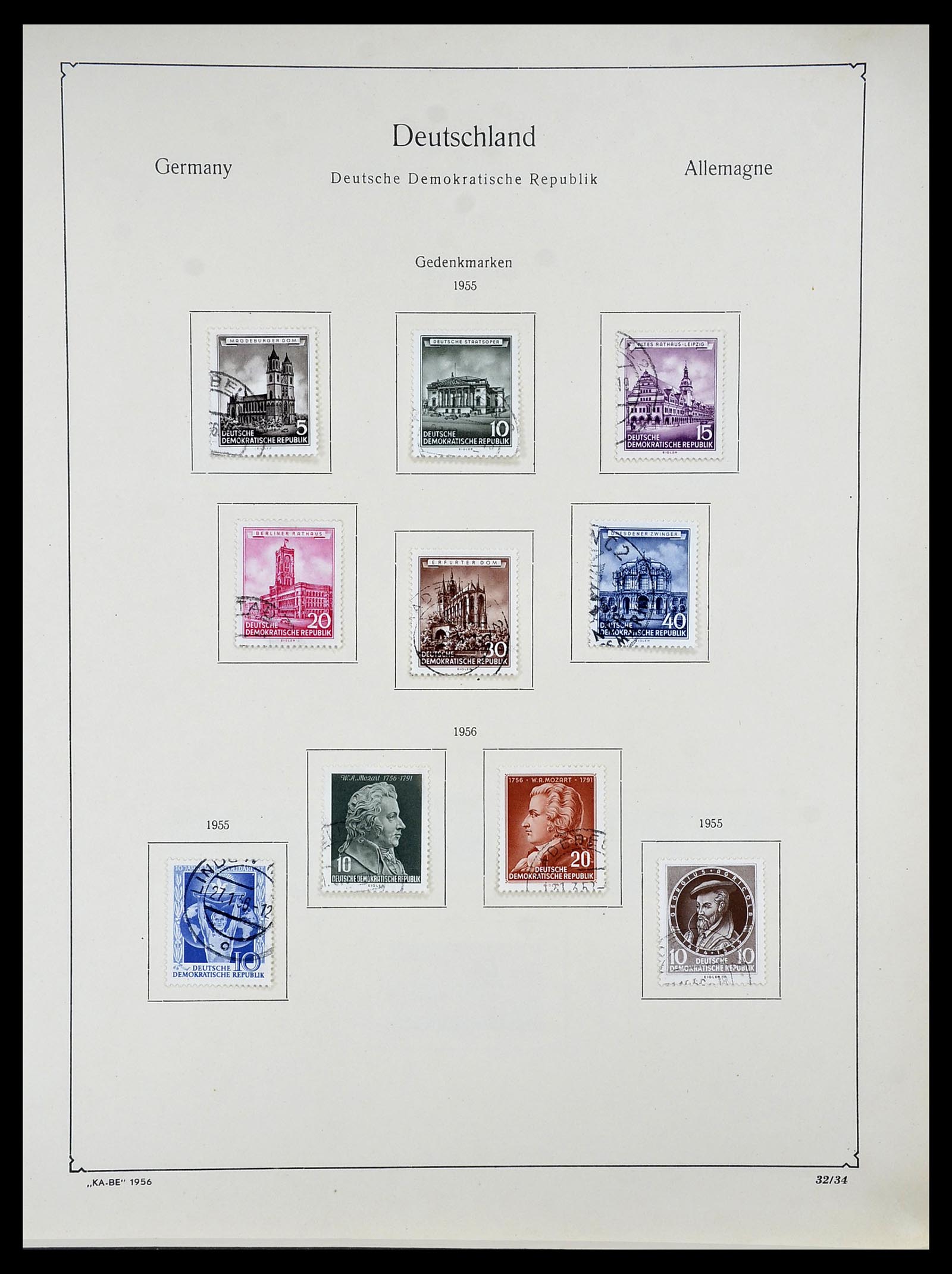 34614 0042 - Postzegelverzameling 34614 Duitsland 1945-1980.
