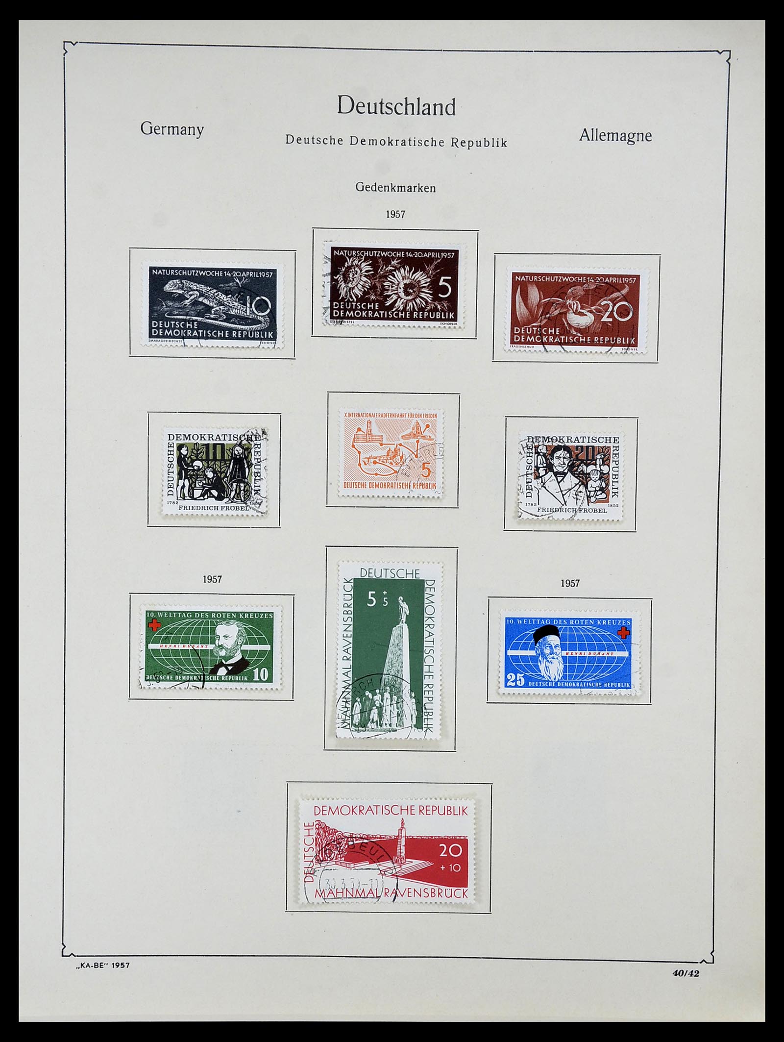 34614 0050 - Postzegelverzameling 34614 Duitsland 1945-1980.