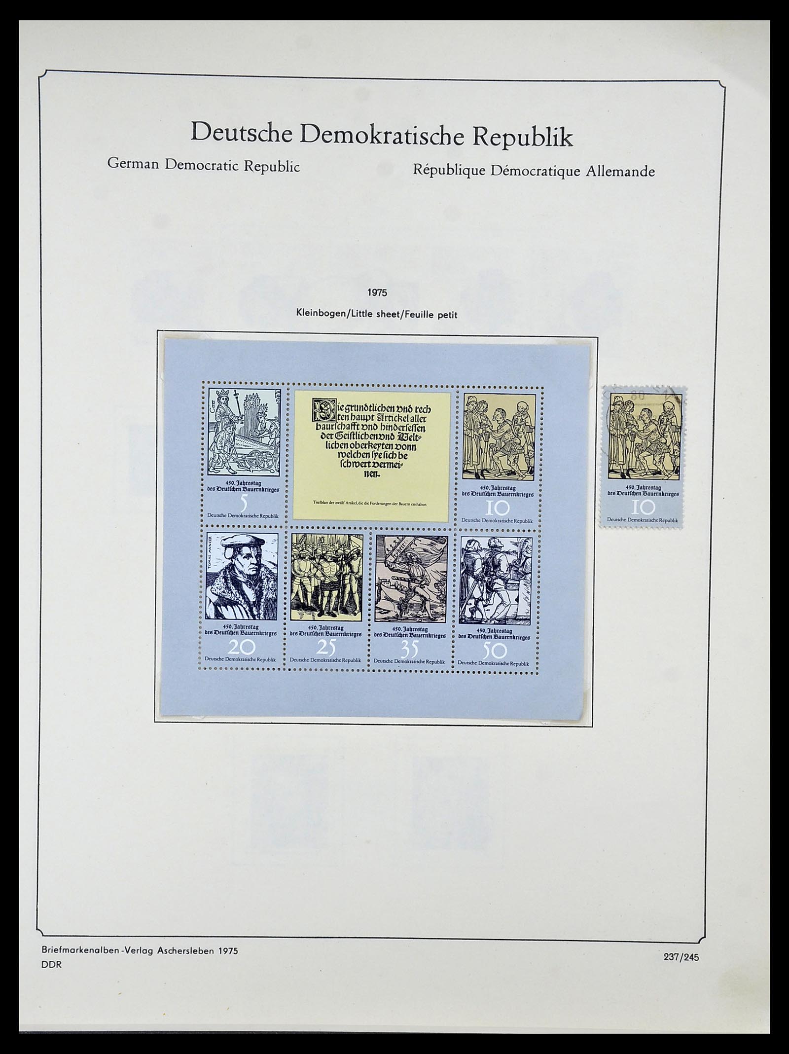 34614 0055 - Postzegelverzameling 34614 Duitsland 1945-1980.