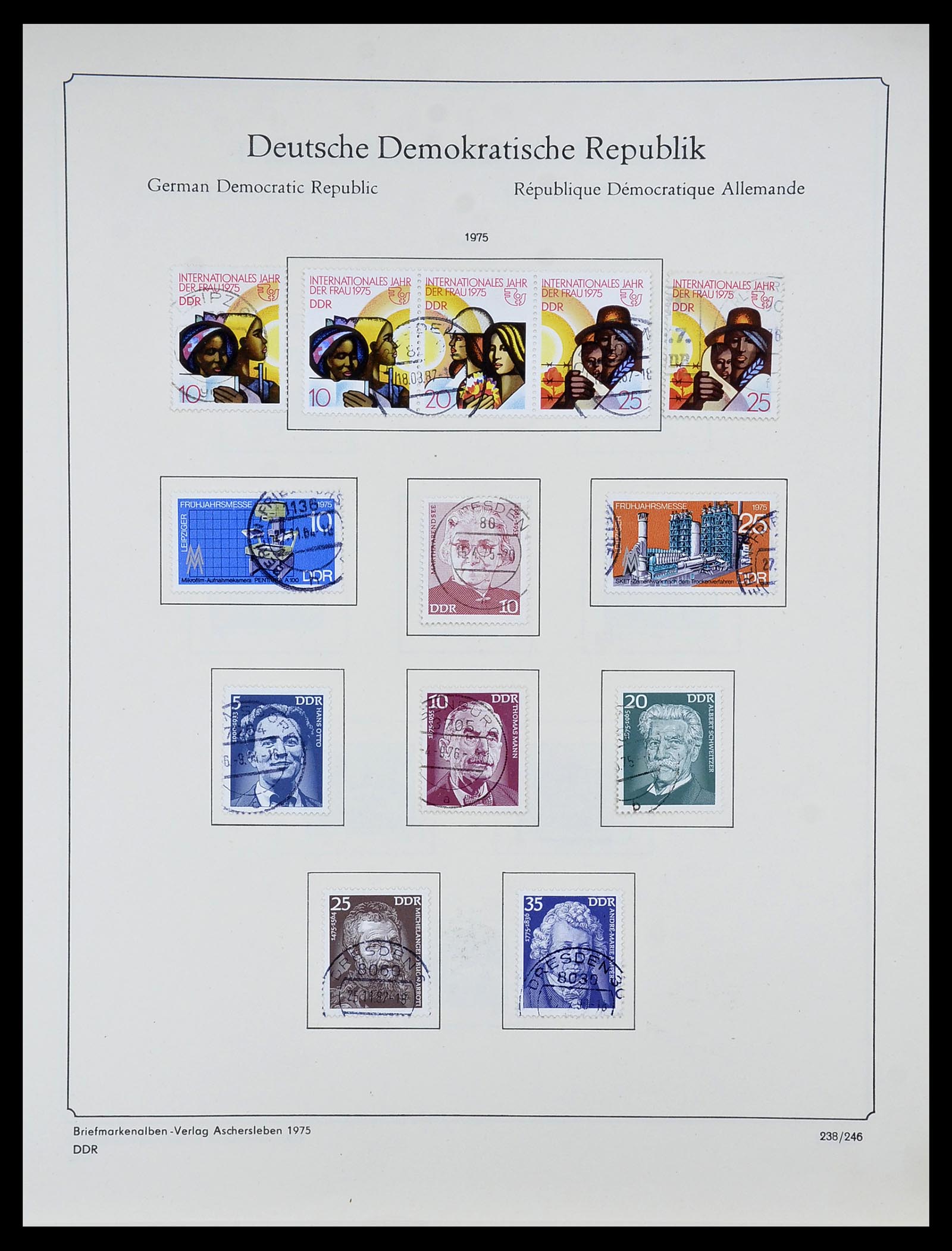 34614 0056 - Postzegelverzameling 34614 Duitsland 1945-1980.