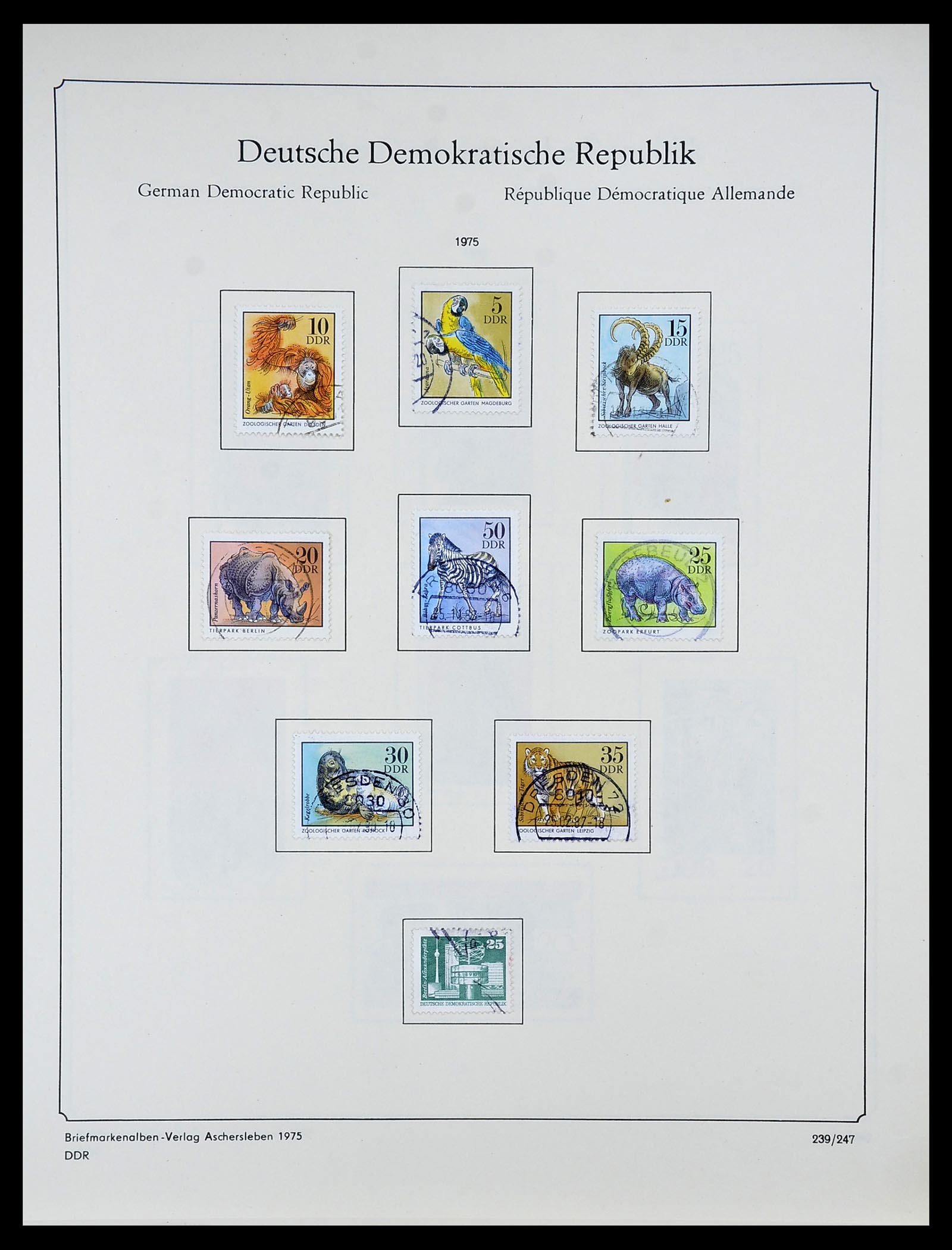 34614 0057 - Postzegelverzameling 34614 Duitsland 1945-1980.
