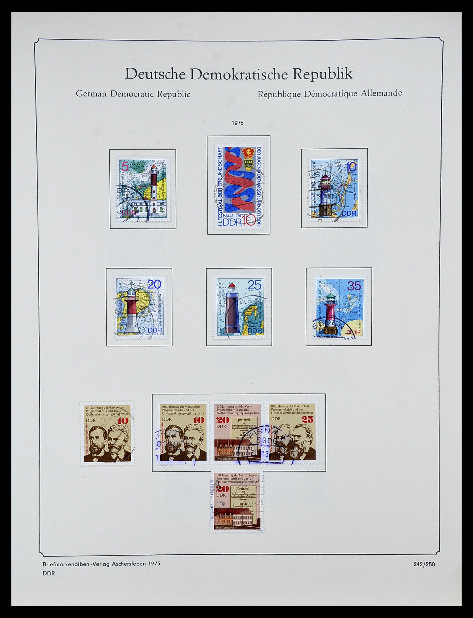 34614 0060 - Postzegelverzameling 34614 Duitsland 1945-1980.