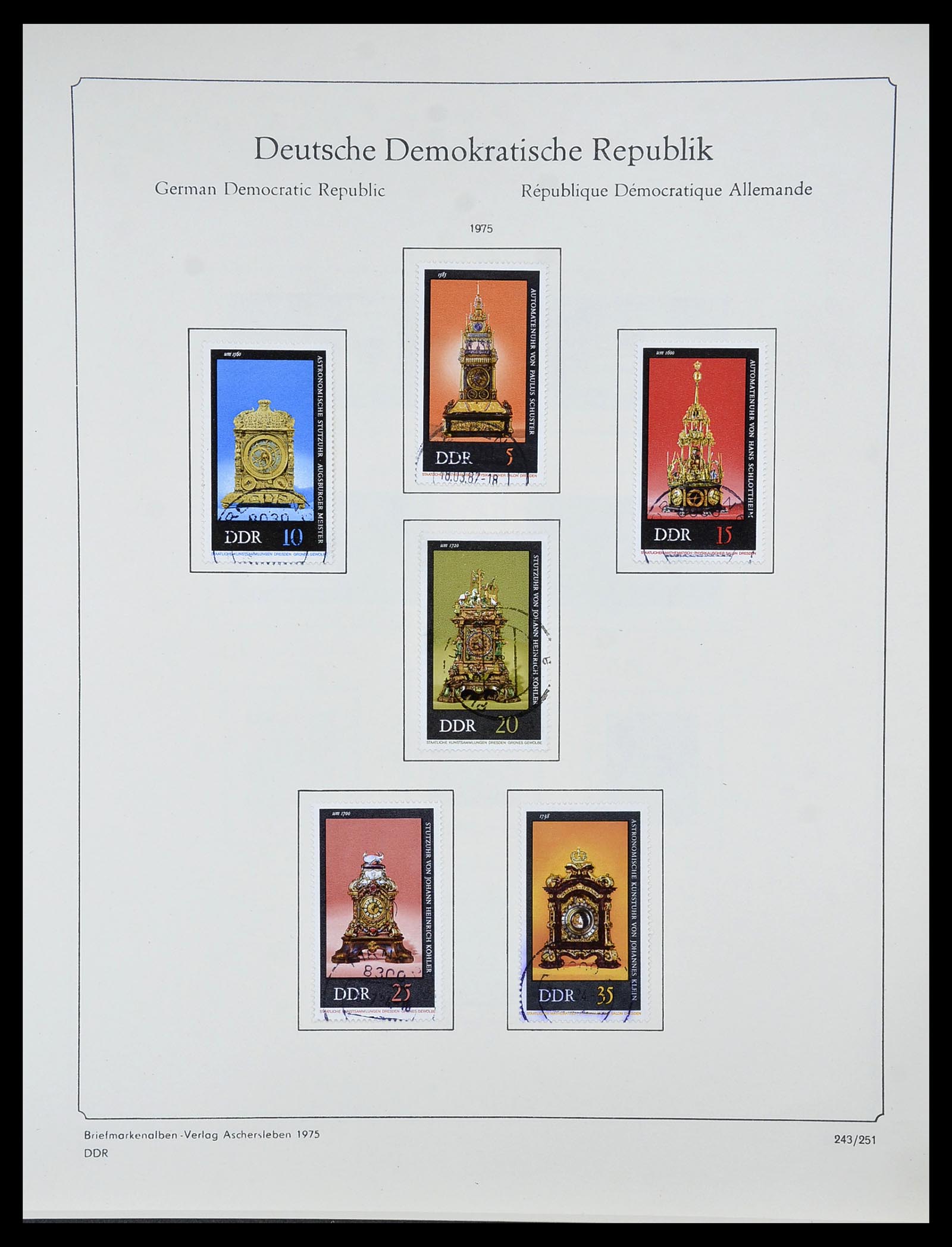 34614 0061 - Postzegelverzameling 34614 Duitsland 1945-1980.