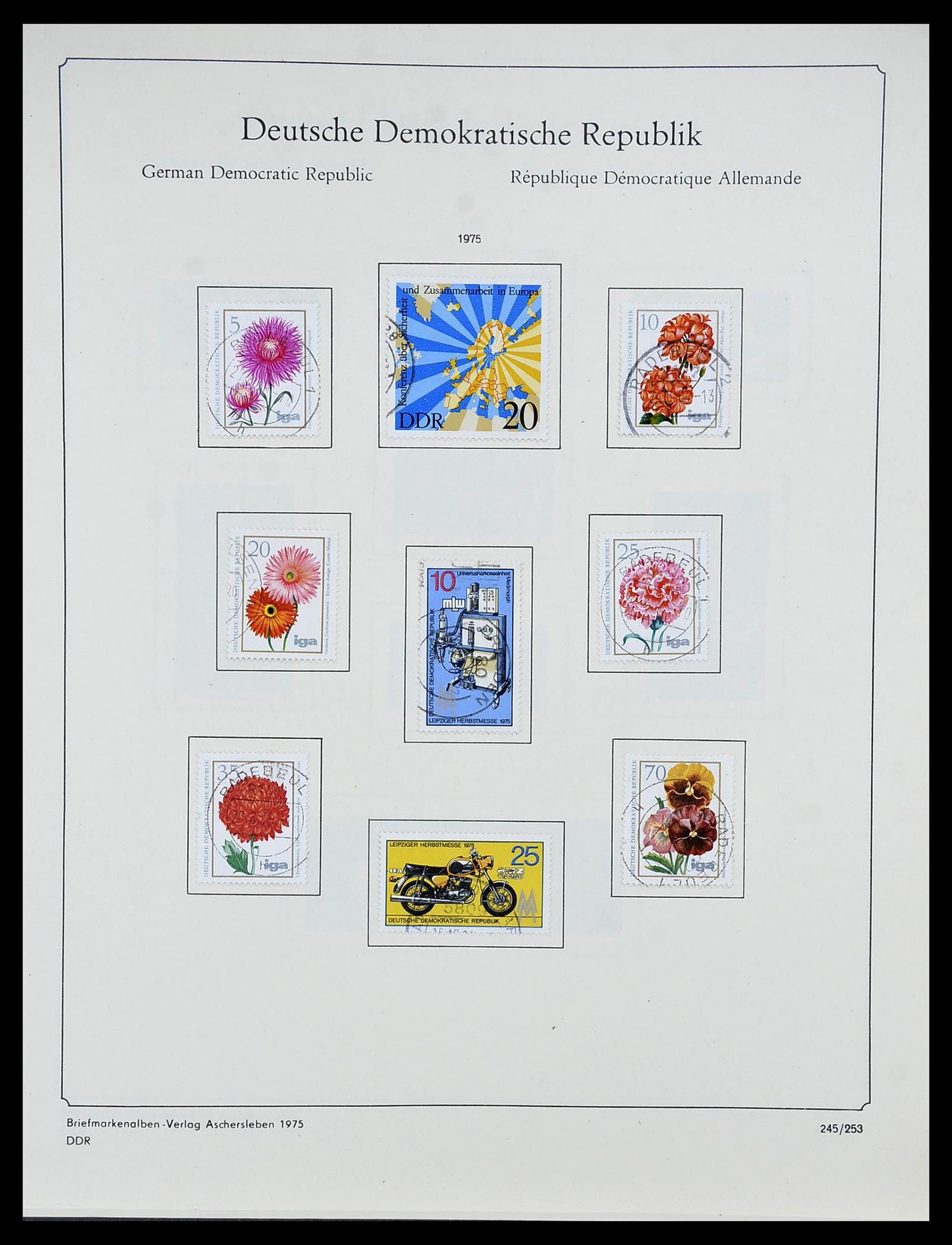 34614 0063 - Postzegelverzameling 34614 Duitsland 1945-1980.