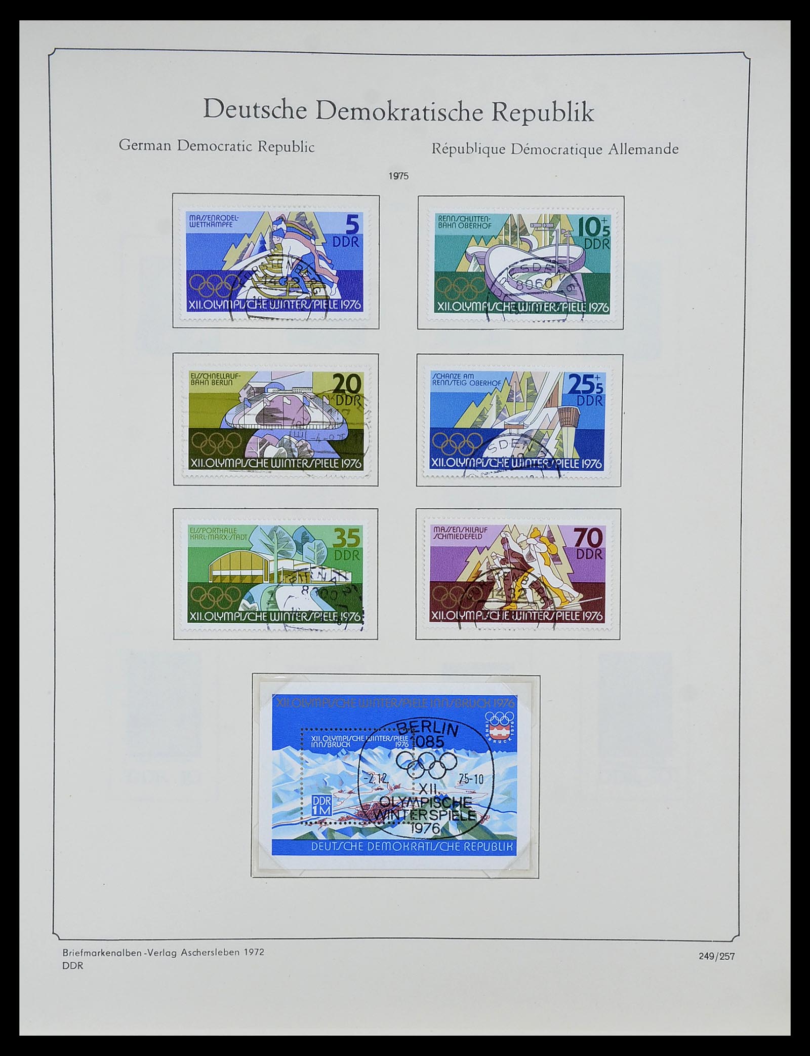 34614 0067 - Postzegelverzameling 34614 Duitsland 1945-1980.
