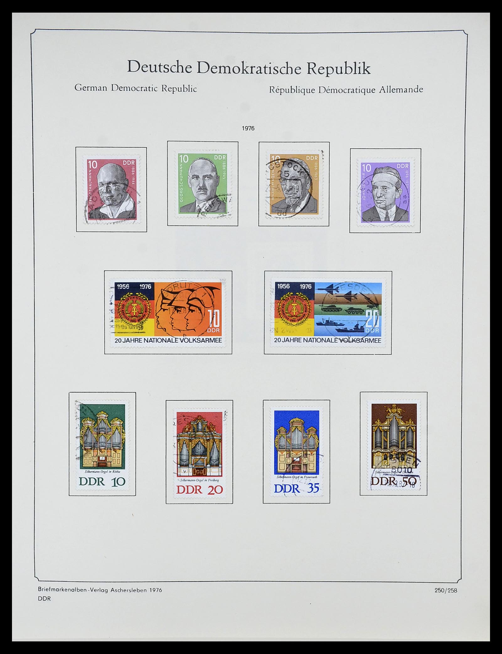 34614 0068 - Postzegelverzameling 34614 Duitsland 1945-1980.
