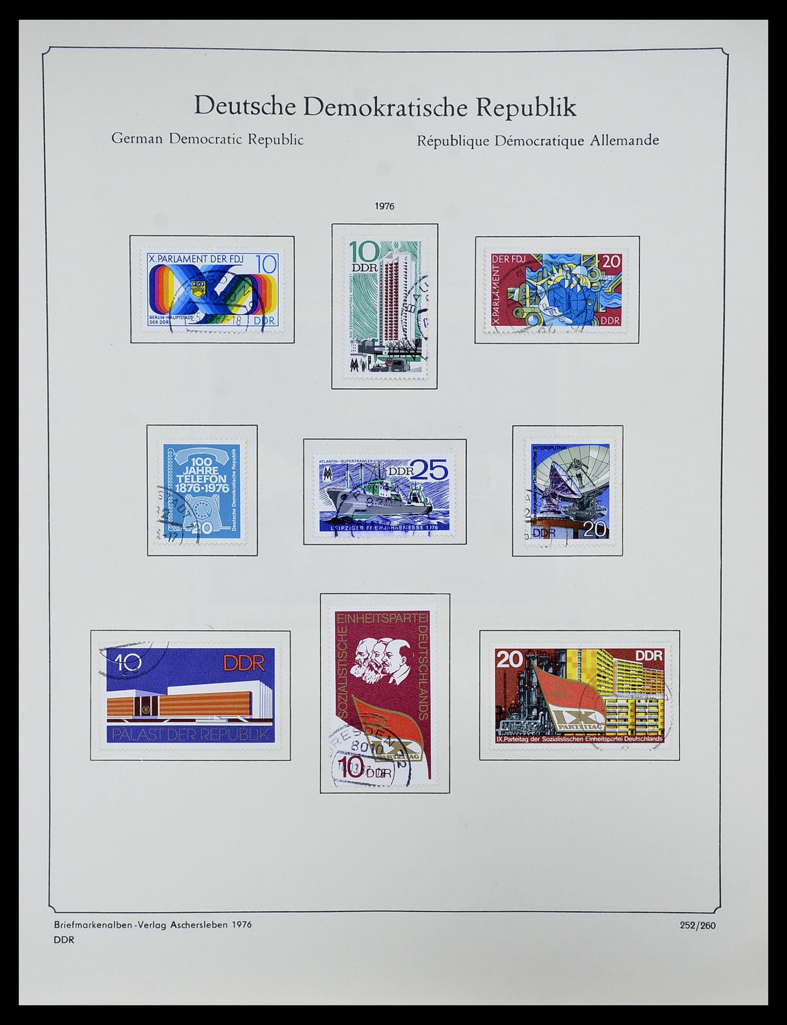 34614 0070 - Postzegelverzameling 34614 Duitsland 1945-1980.