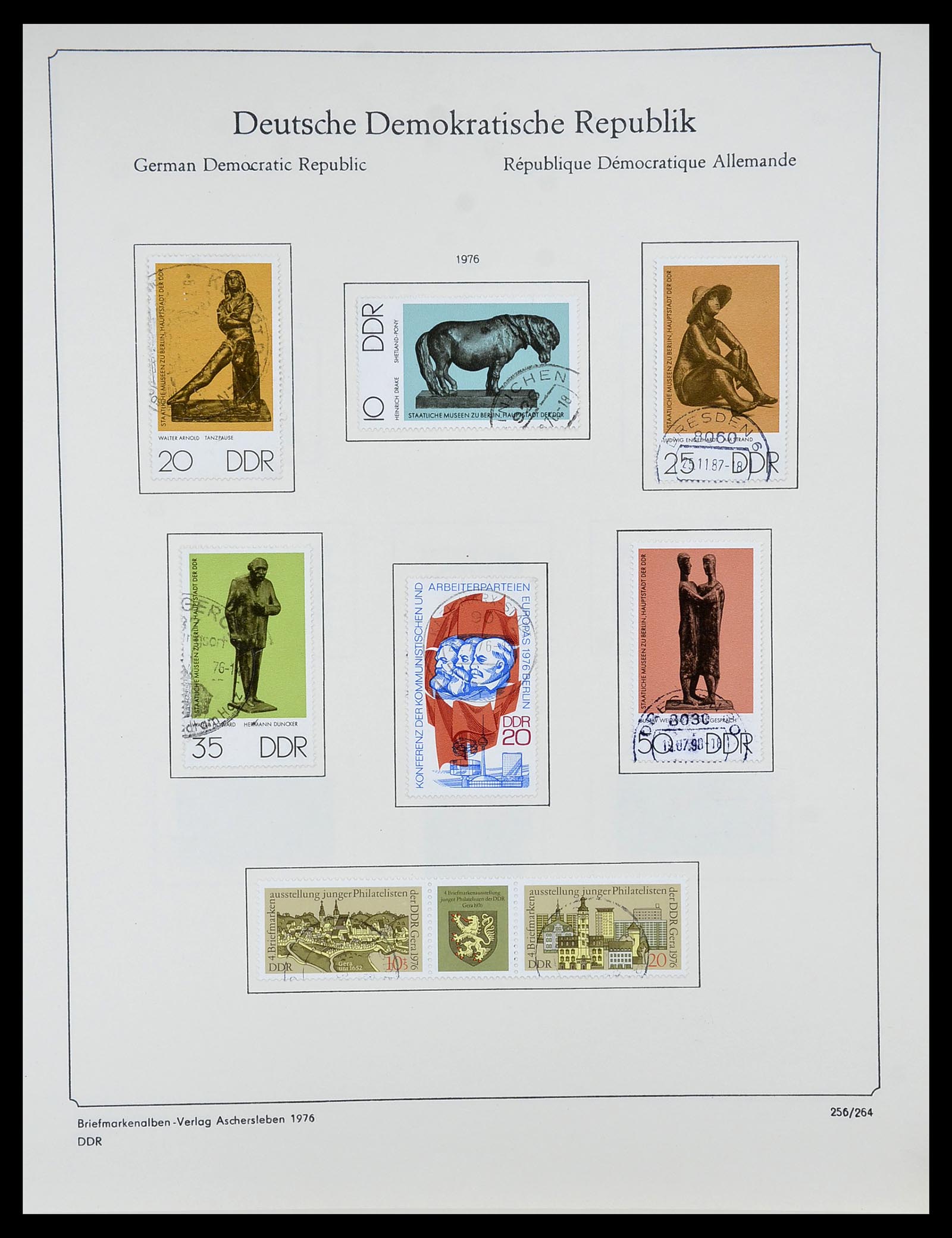 34614 0074 - Postzegelverzameling 34614 Duitsland 1945-1980.