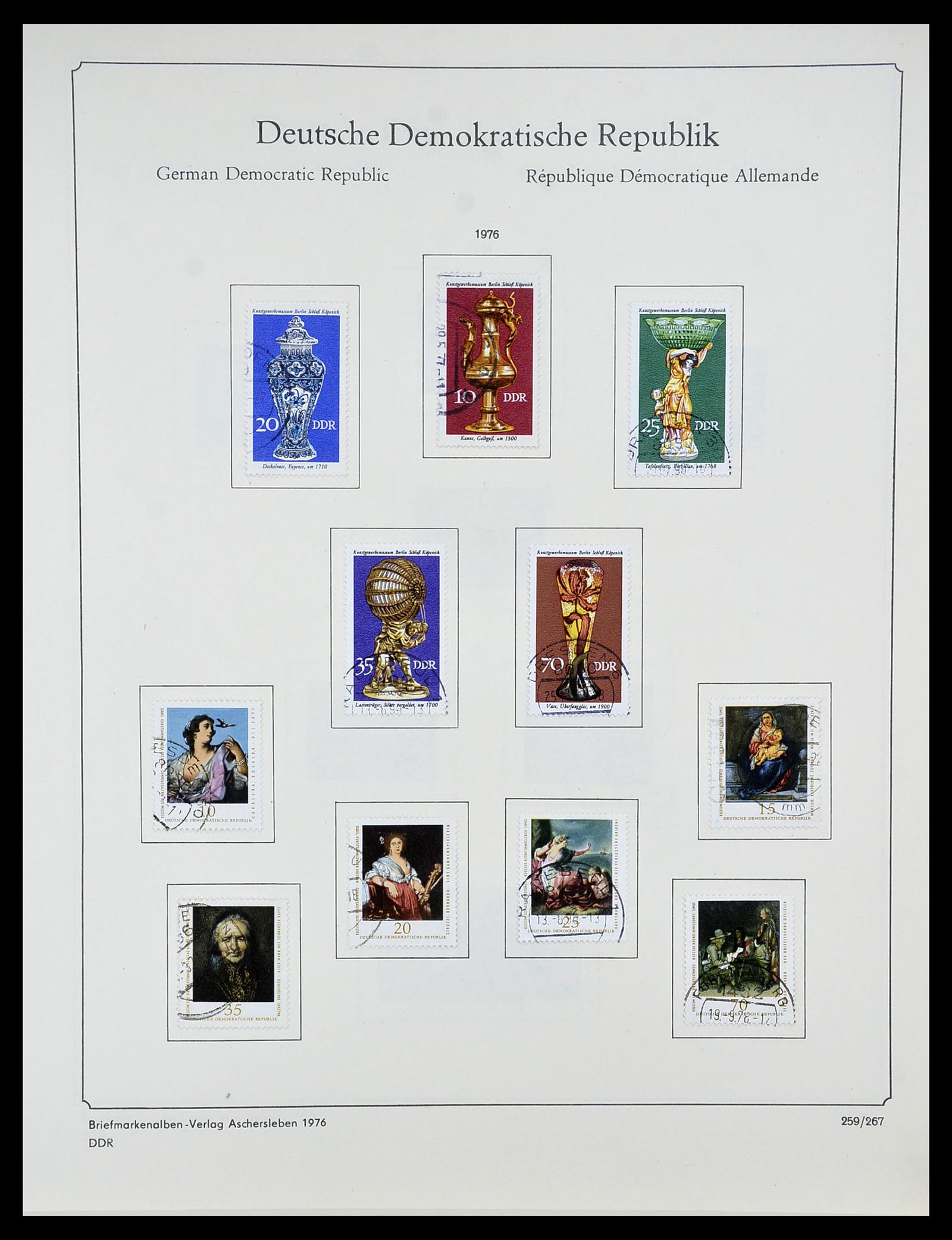 34614 0077 - Postzegelverzameling 34614 Duitsland 1945-1980.