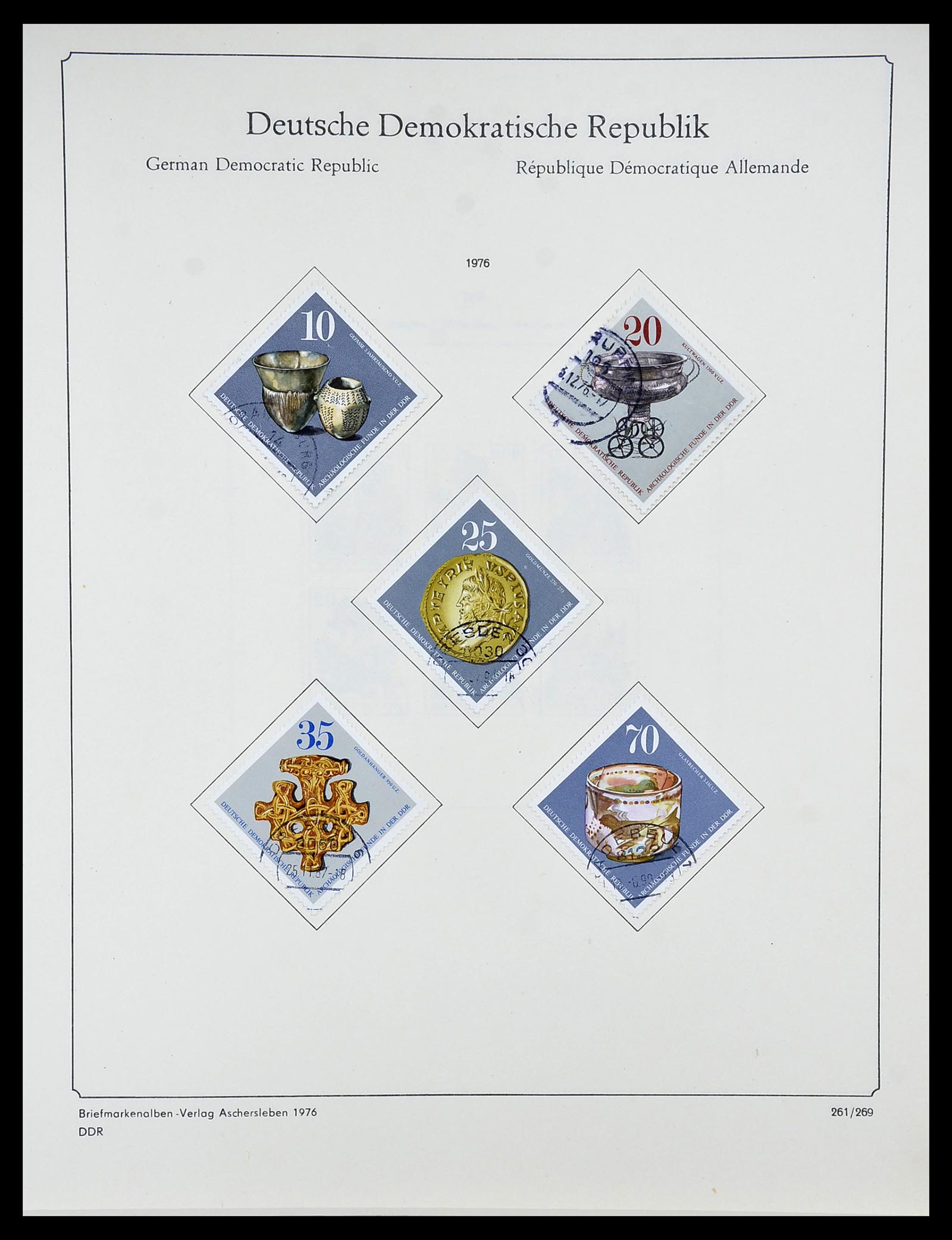 34614 0079 - Postzegelverzameling 34614 Duitsland 1945-1980.