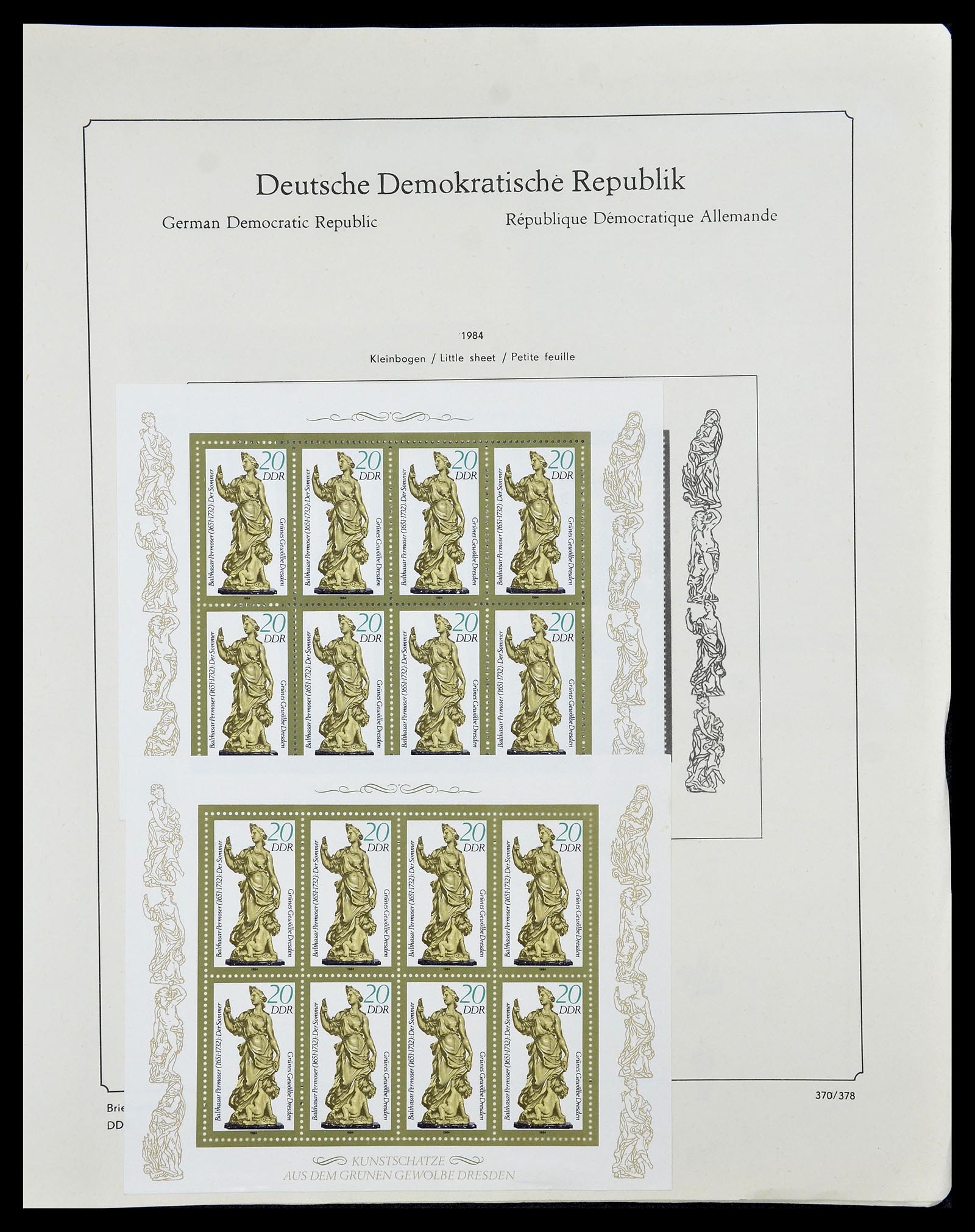 34614 1101 - Postzegelverzameling 34614 Duitsland 1945-1980.