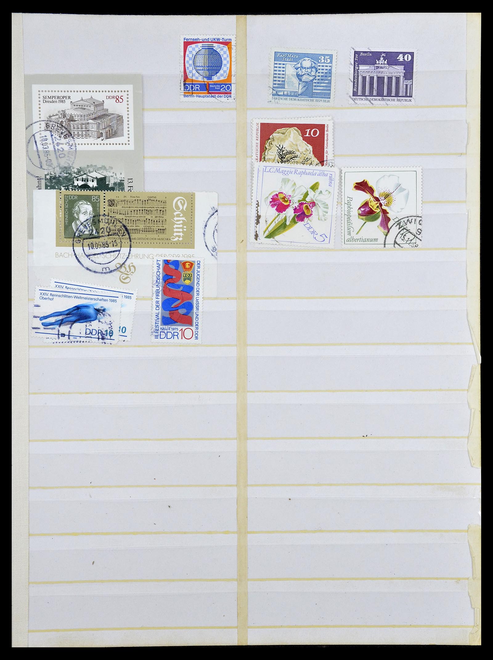 34614 1103 - Postzegelverzameling 34614 Duitsland 1945-1980.