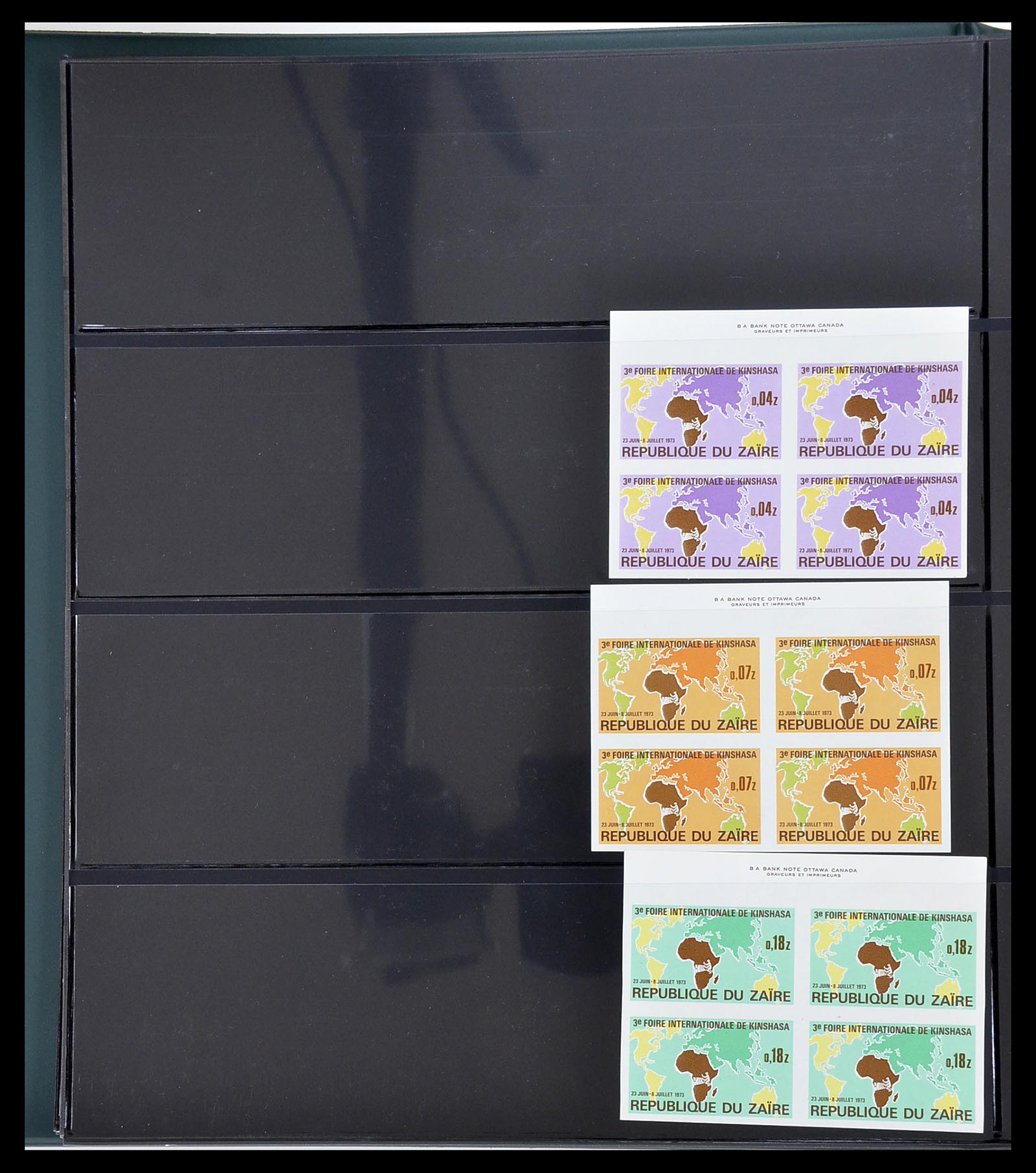34615 020 - Postzegelverzameling 34615 Zaïre 1971-1986.