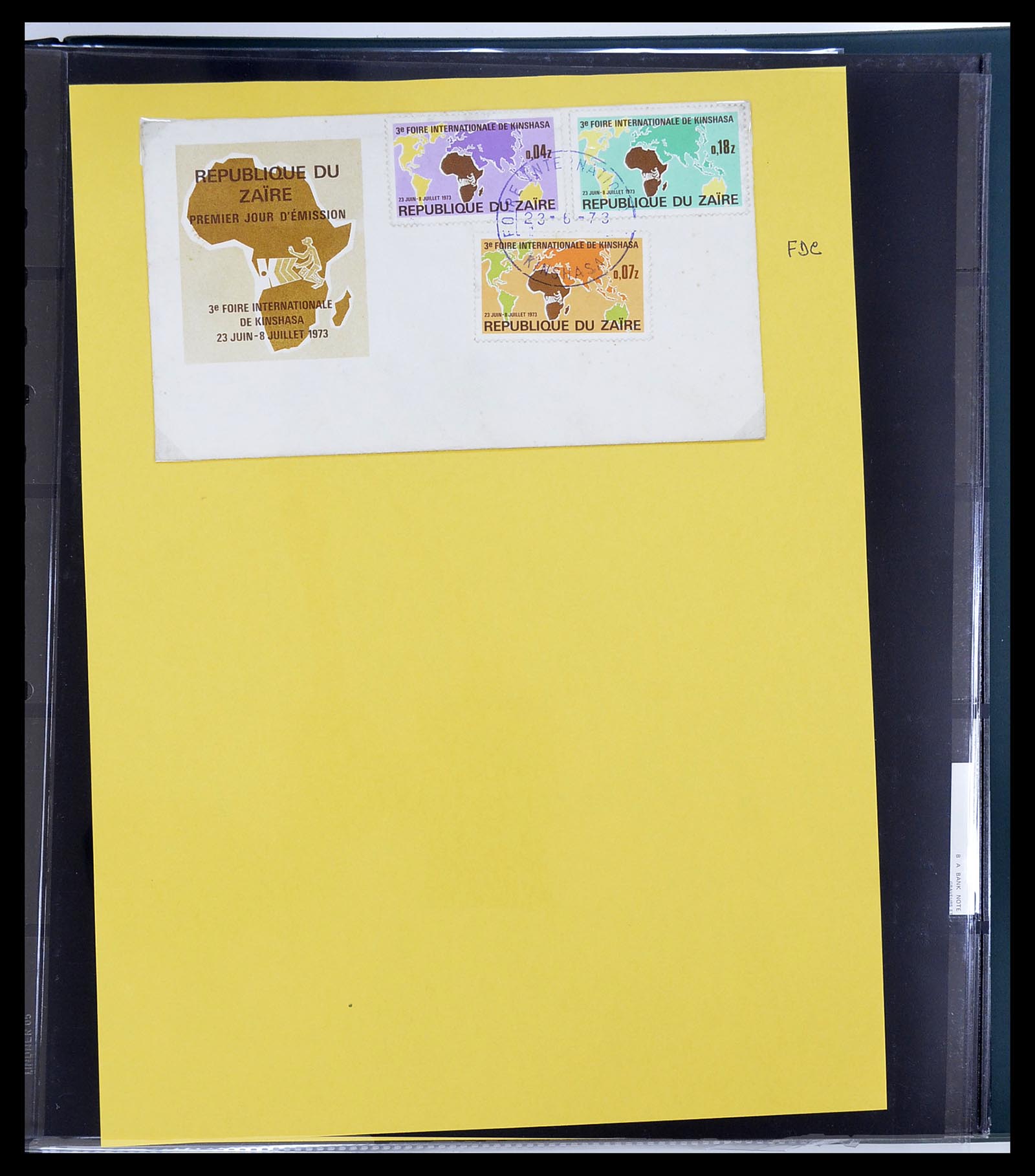 34615 021 - Postzegelverzameling 34615 Zaïre 1971-1986.