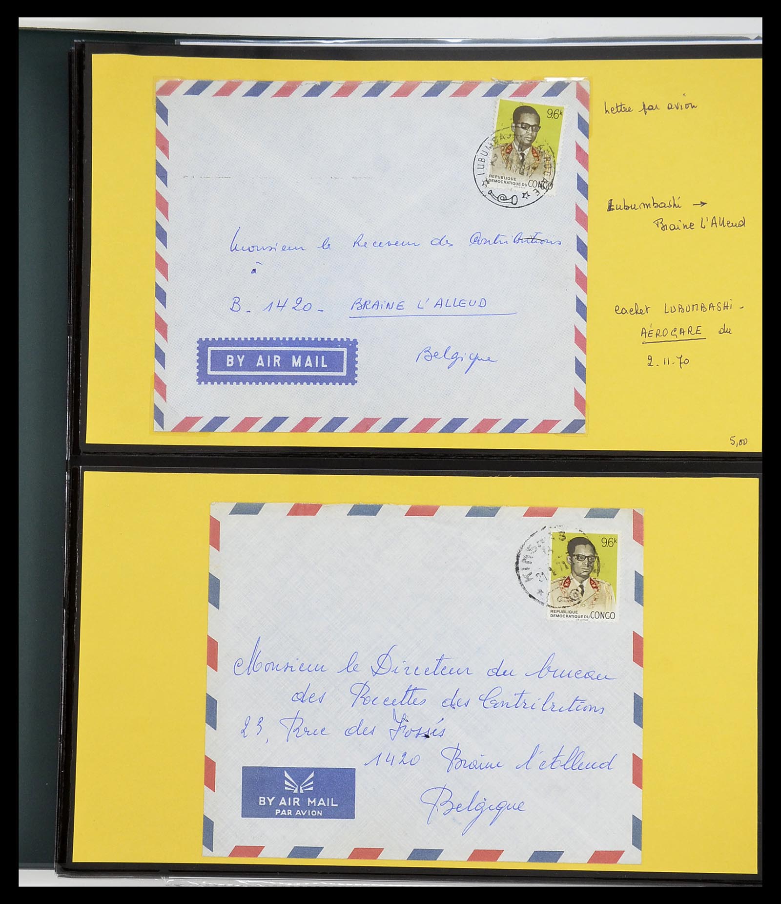 34615 043 - Postzegelverzameling 34615 Zaïre 1971-1986.