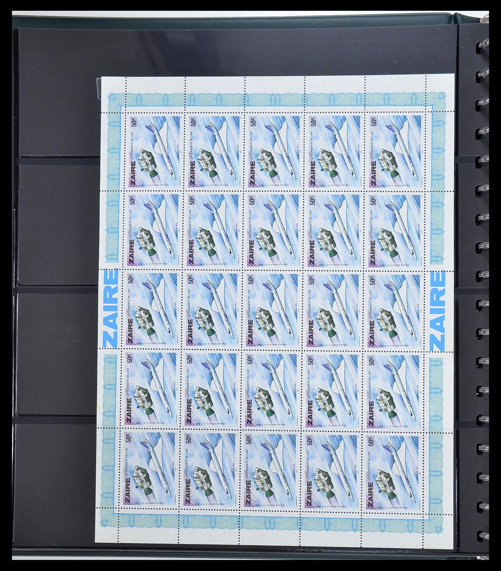 34615 084 - Postzegelverzameling 34615 Zaïre 1971-1986.
