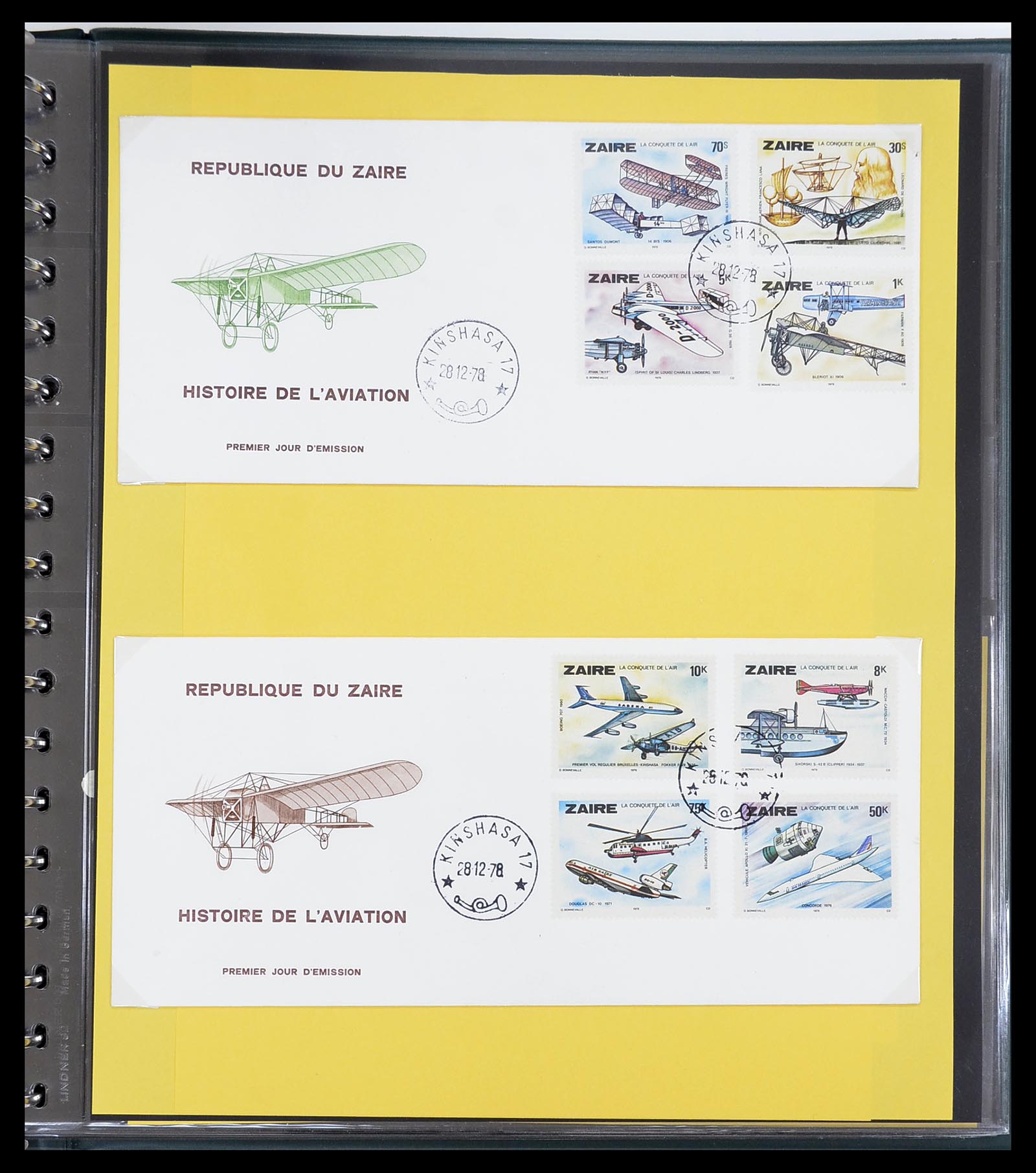 34615 087 - Postzegelverzameling 34615 Zaïre 1971-1986.