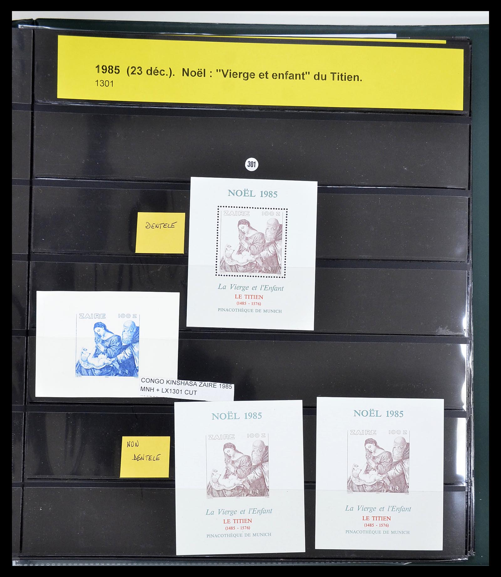 34615 322 - Postzegelverzameling 34615 Zaïre 1971-1986.