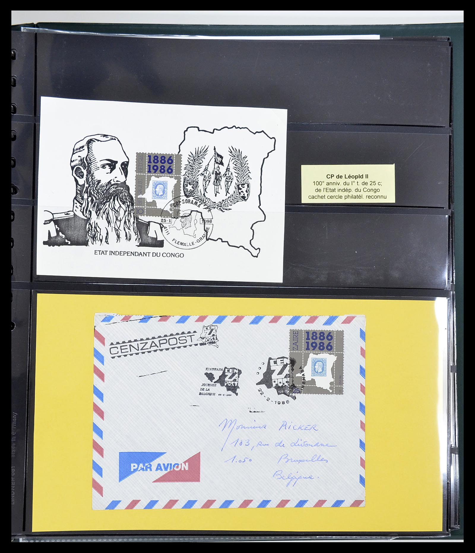 34615 326 - Postzegelverzameling 34615 Zaïre 1971-1986.