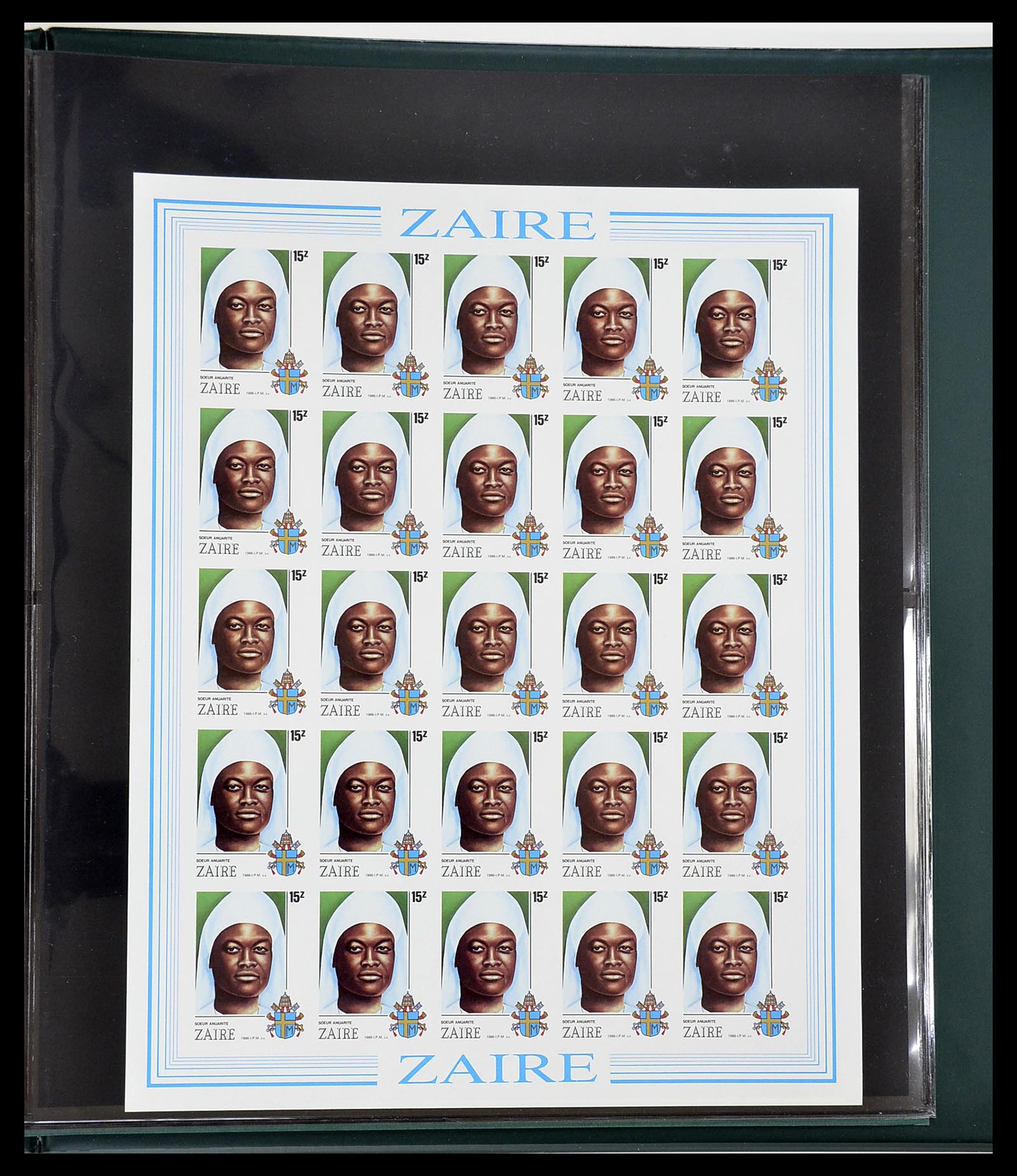 34615 337 - Postzegelverzameling 34615 Zaïre 1971-1986.