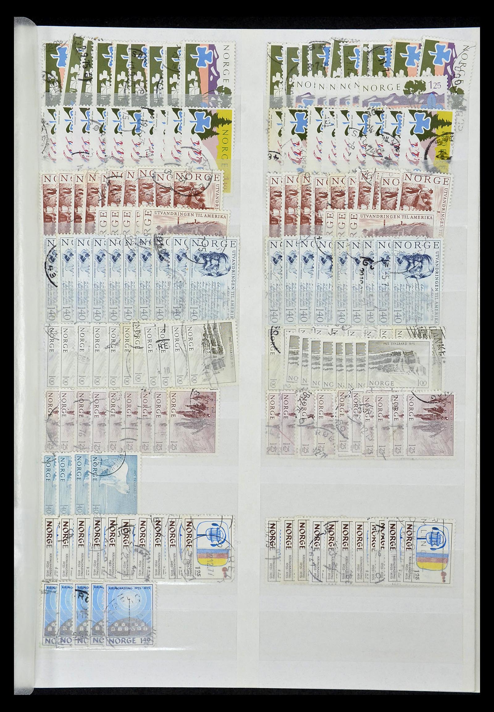 34616 013 - Postzegelverzameling 34616 Noorwegen 1970-2014.