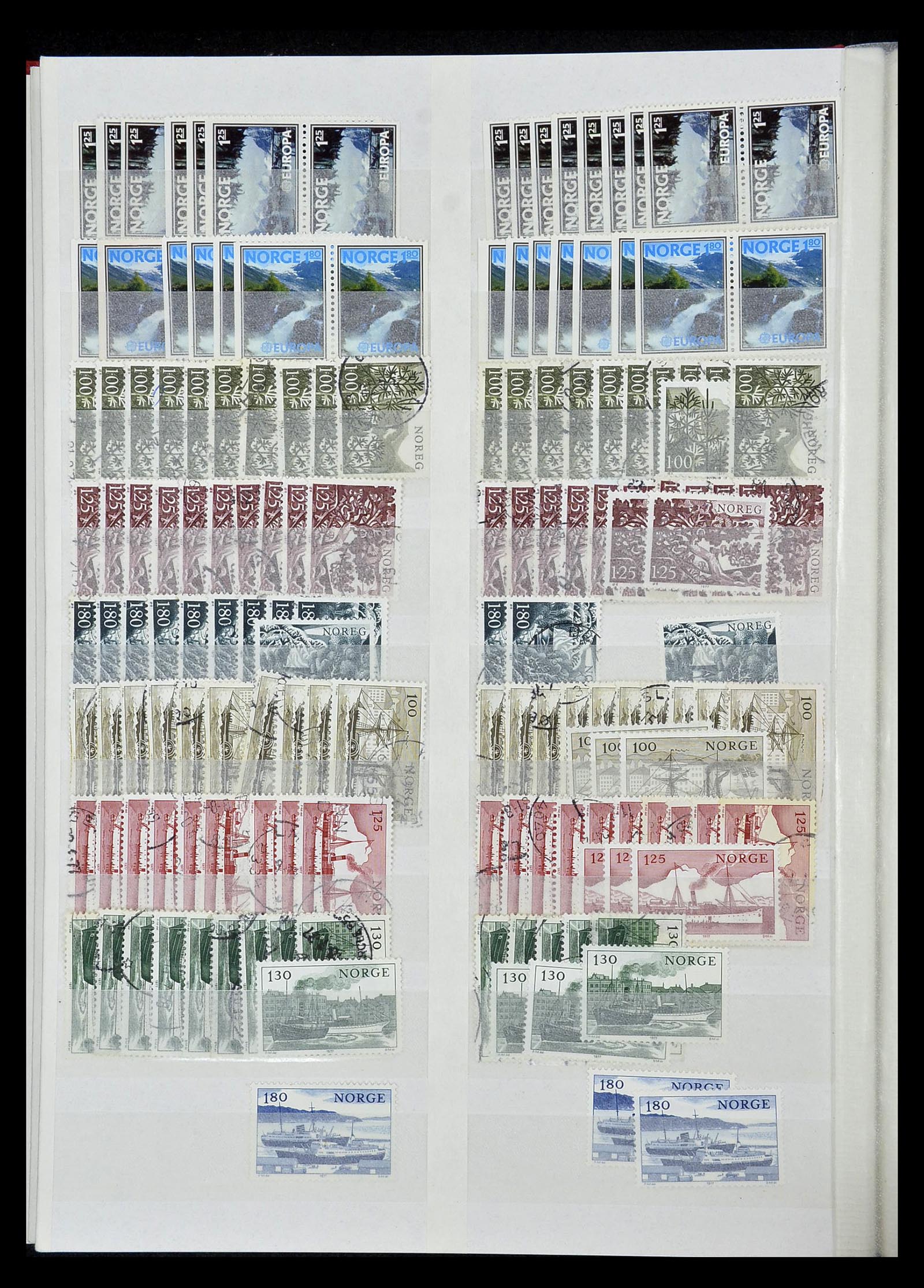 34616 018 - Stamp Collection 34616 Norway 1970-2014.