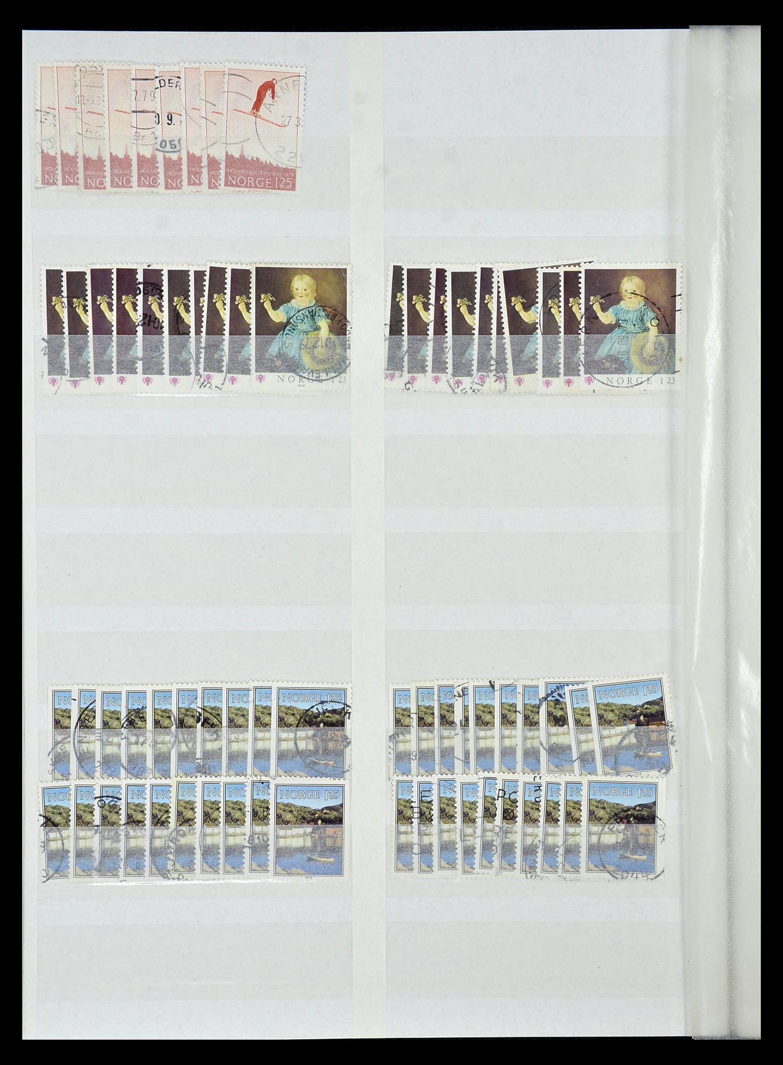 34616 024 - Postzegelverzameling 34616 Noorwegen 1970-2014.