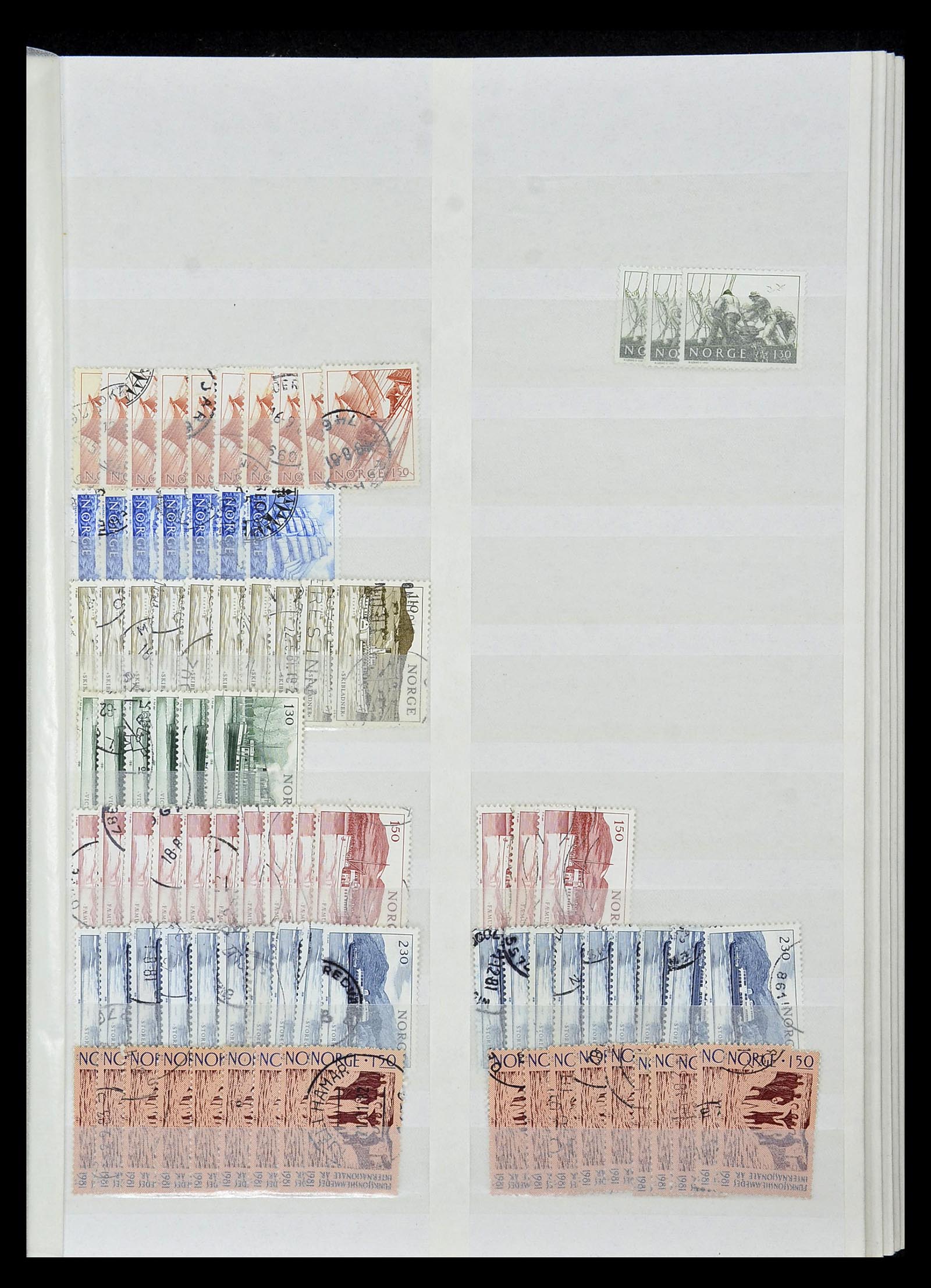 34616 029 - Postzegelverzameling 34616 Noorwegen 1970-2014.