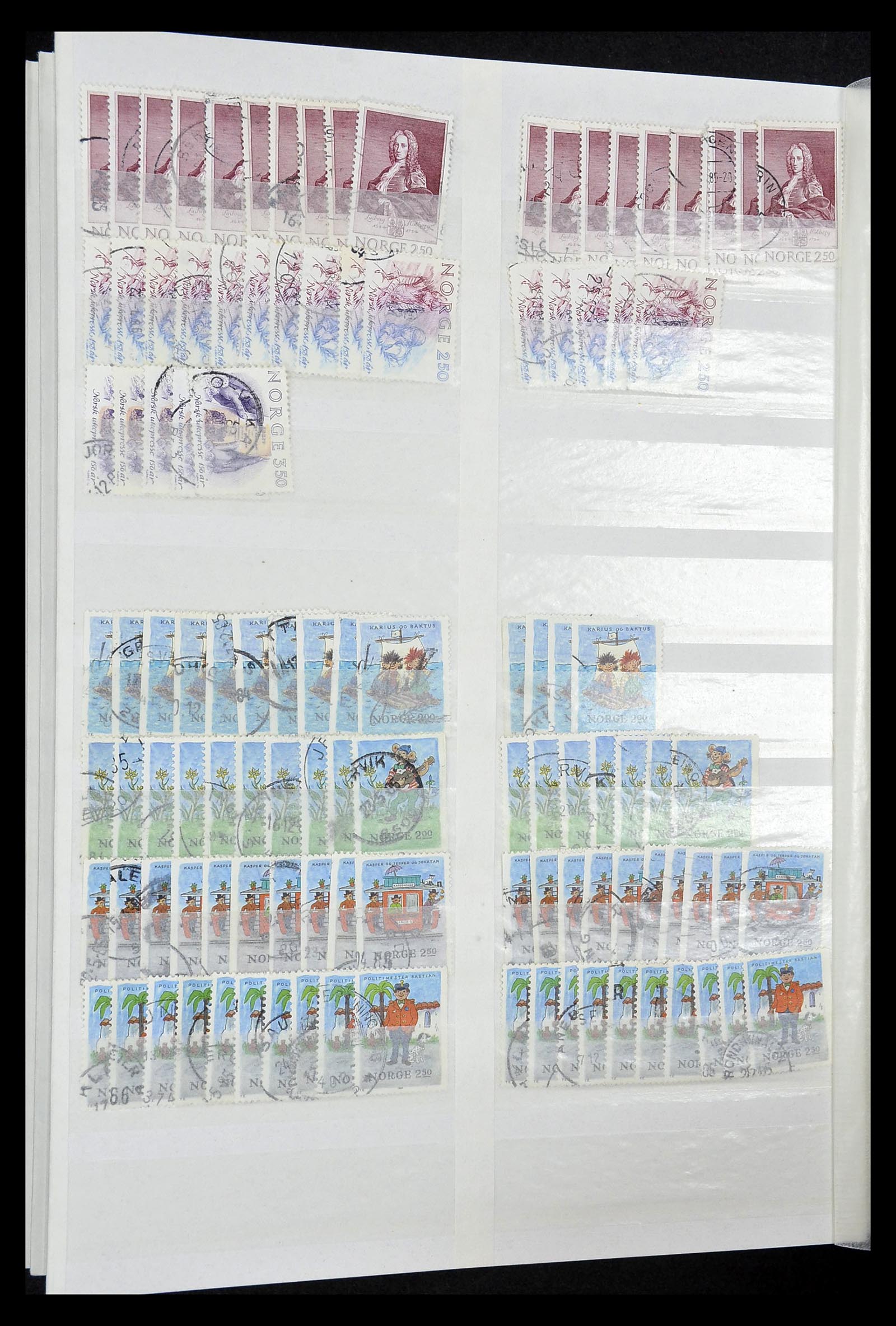34616 039 - Postzegelverzameling 34616 Noorwegen 1970-2014.
