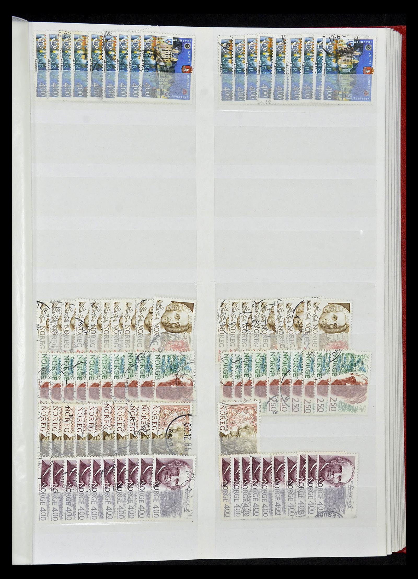 34616 043 - Postzegelverzameling 34616 Noorwegen 1970-2014.