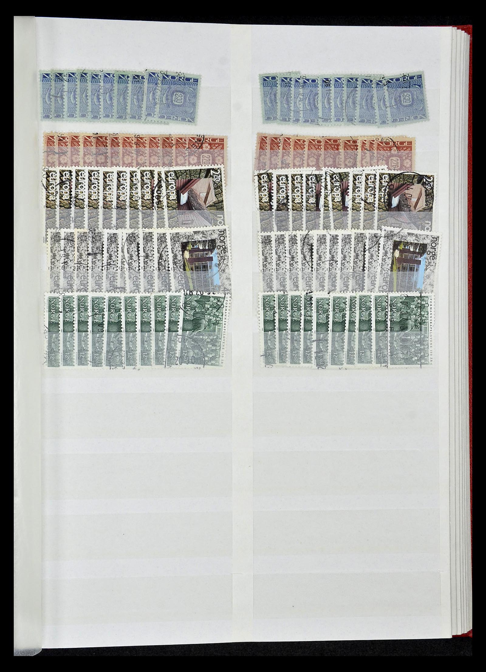 34616 045 - Postzegelverzameling 34616 Noorwegen 1970-2014.