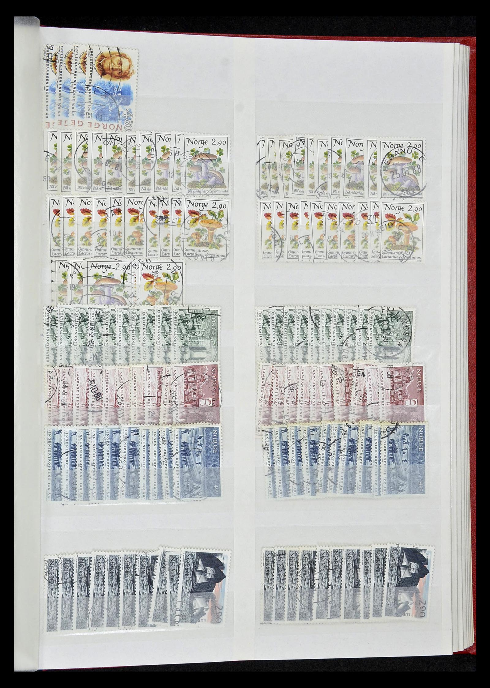 34616 049 - Postzegelverzameling 34616 Noorwegen 1970-2014.