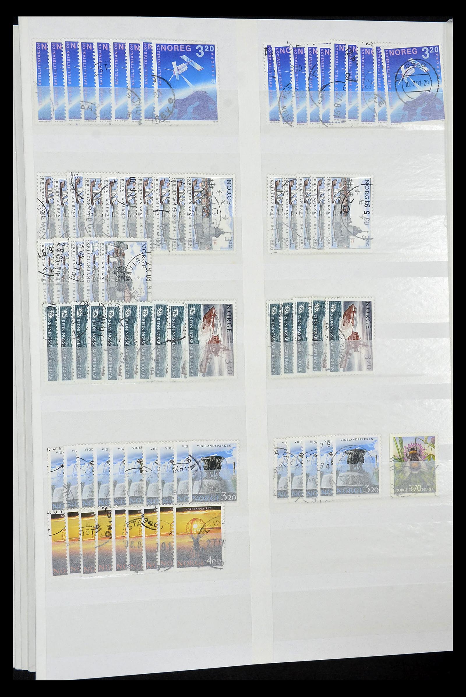 34616 058 - Postzegelverzameling 34616 Noorwegen 1970-2014.