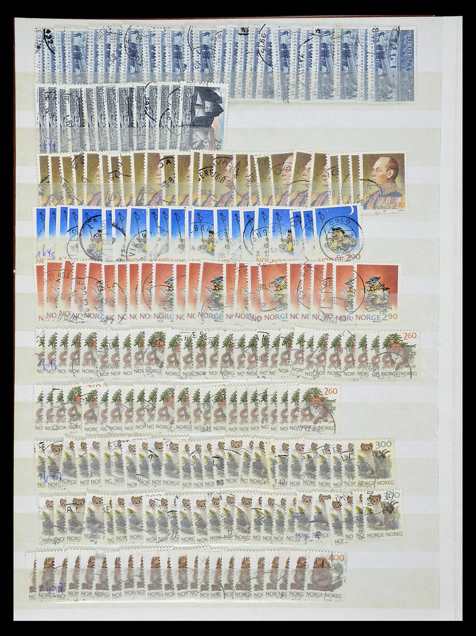 34616 078 - Stamp Collection 34616 Norway 1970-2014.