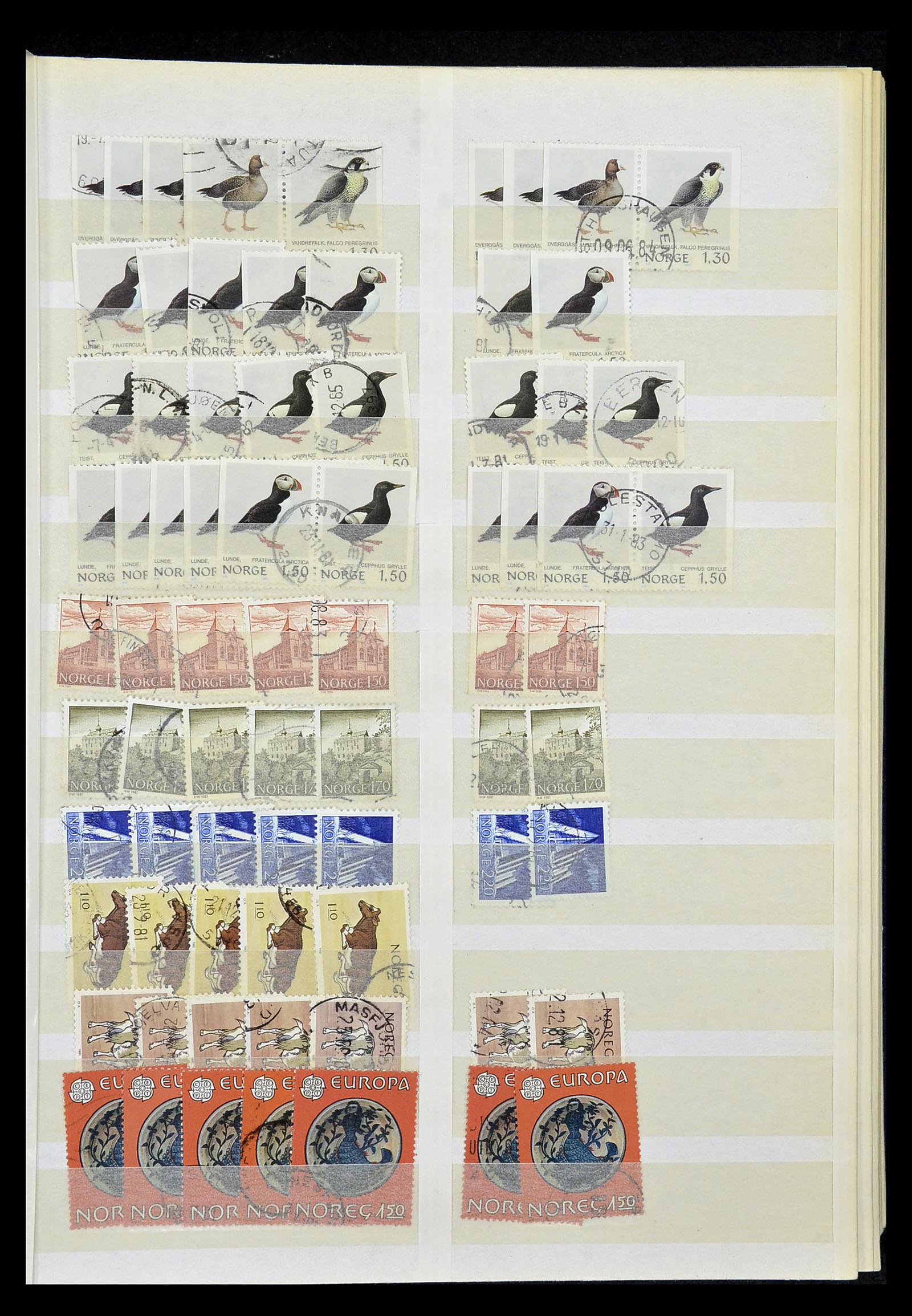 34616 089 - Stamp Collection 34616 Norway 1970-2014.