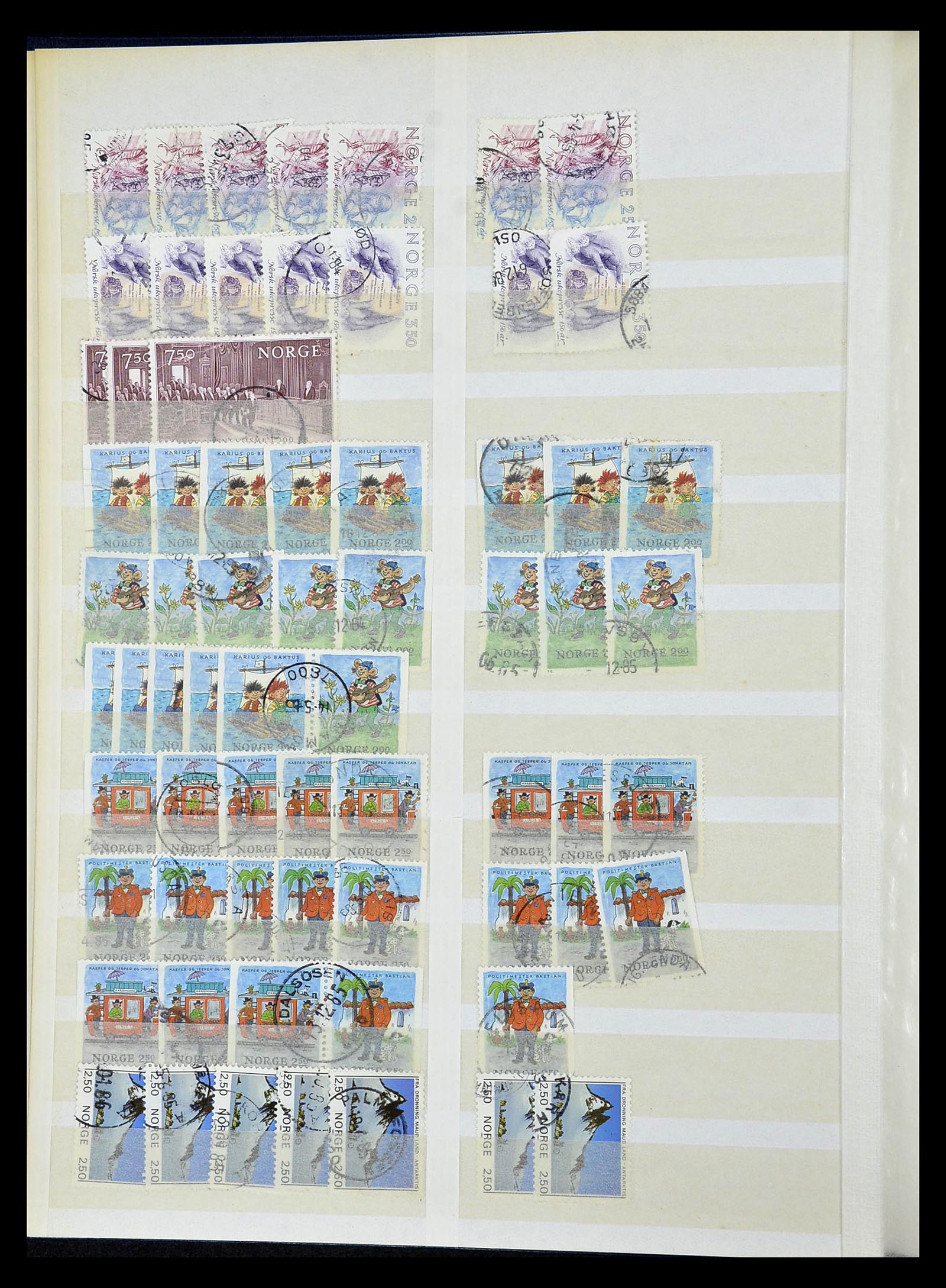 34616 098 - Stamp Collection 34616 Norway 1970-2014.