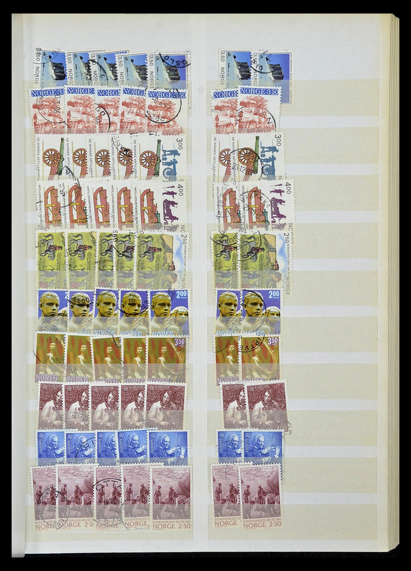34616 099 - Stamp Collection 34616 Norway 1970-2014.