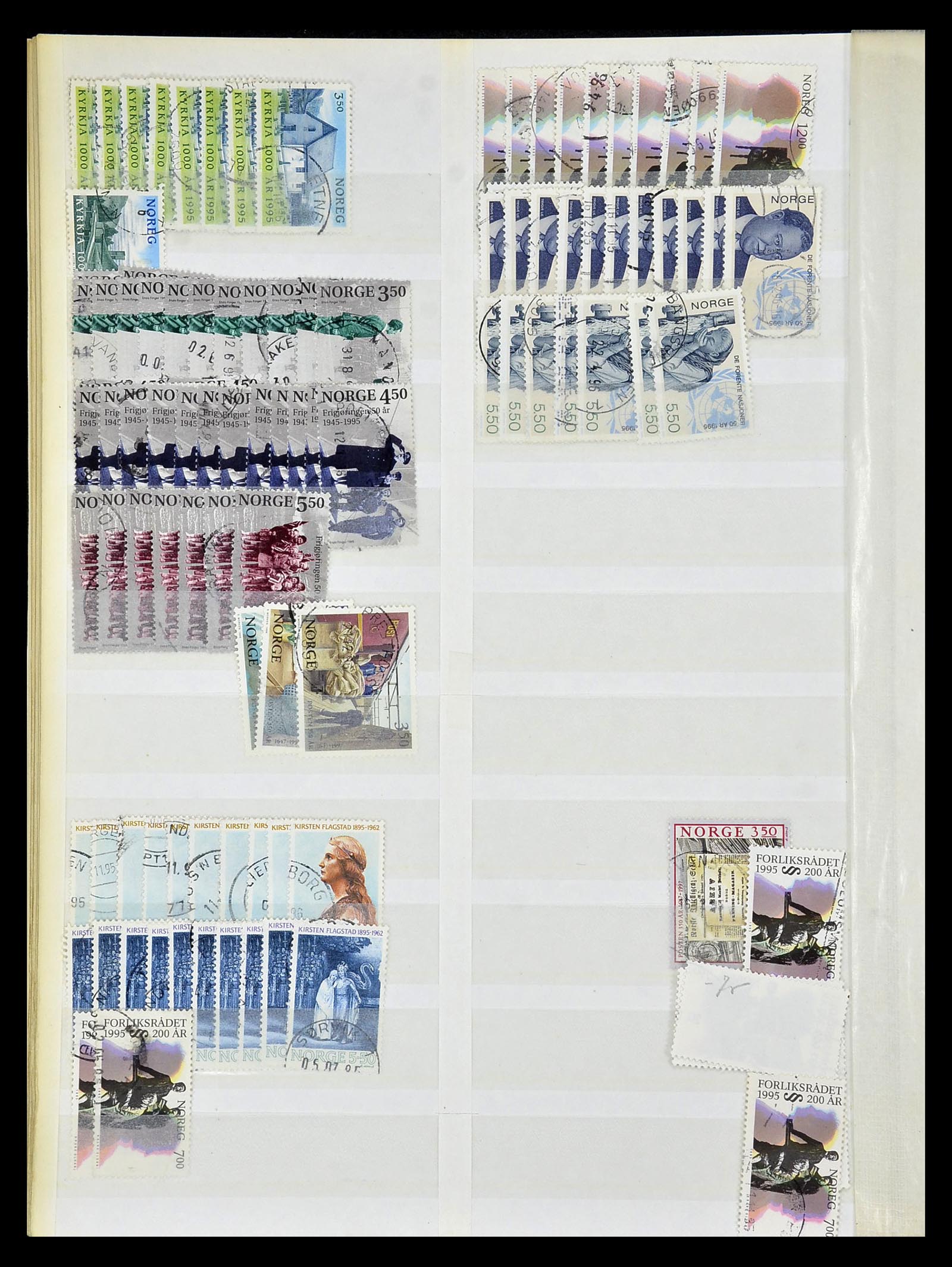 34616 267 - Stamp Collection 34616 Norway 1970-2014.