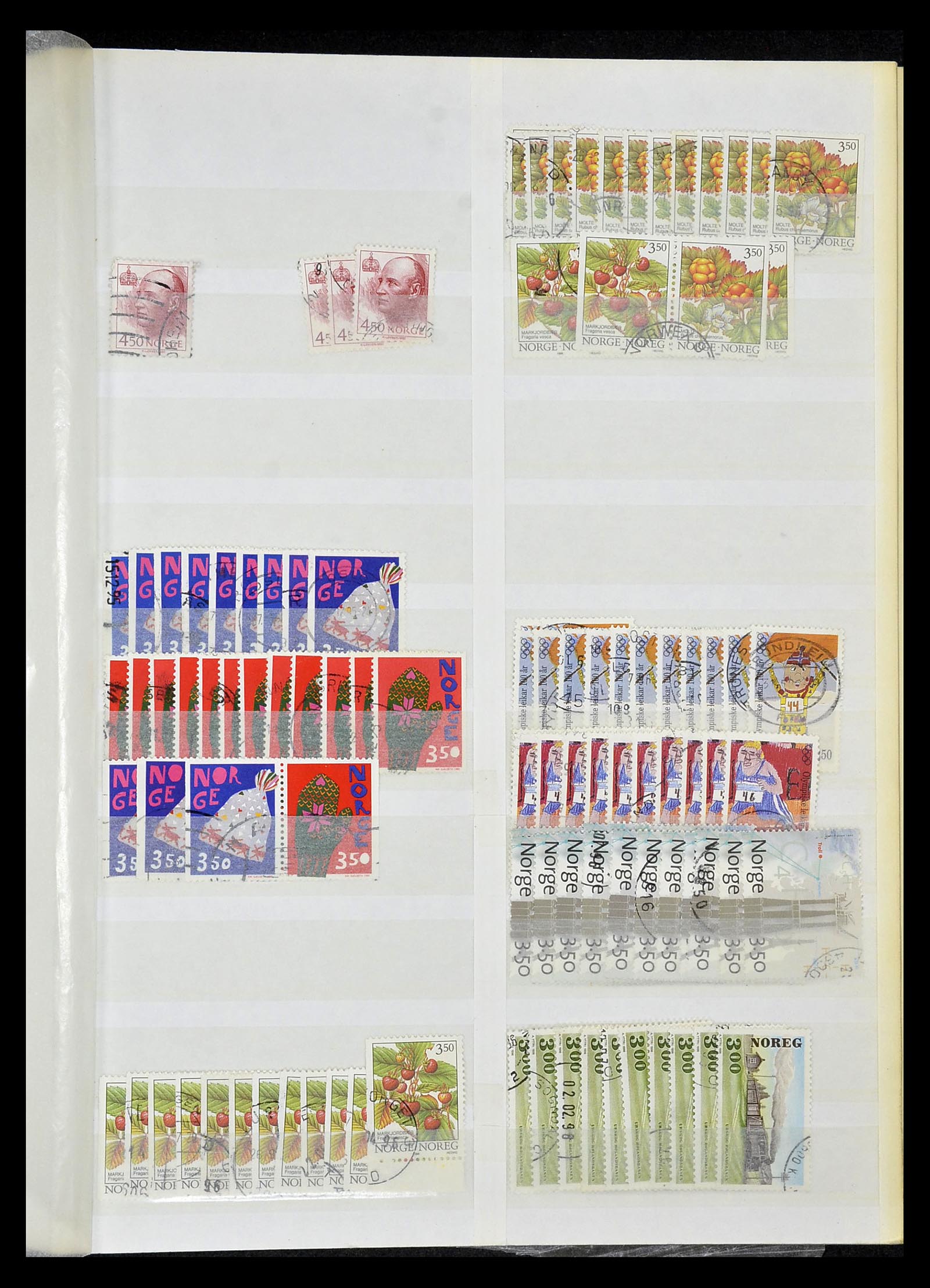 34616 268 - Stamp Collection 34616 Norway 1970-2014.