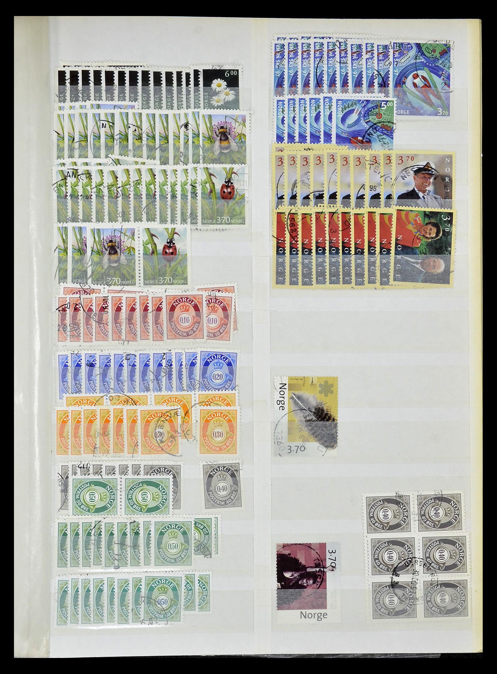 34616 270 - Stamp Collection 34616 Norway 1970-2014.
