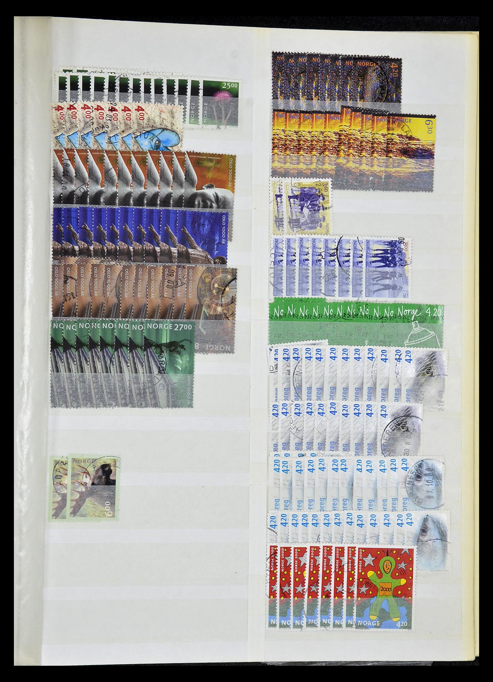 34616 276 - Stamp Collection 34616 Norway 1970-2014.