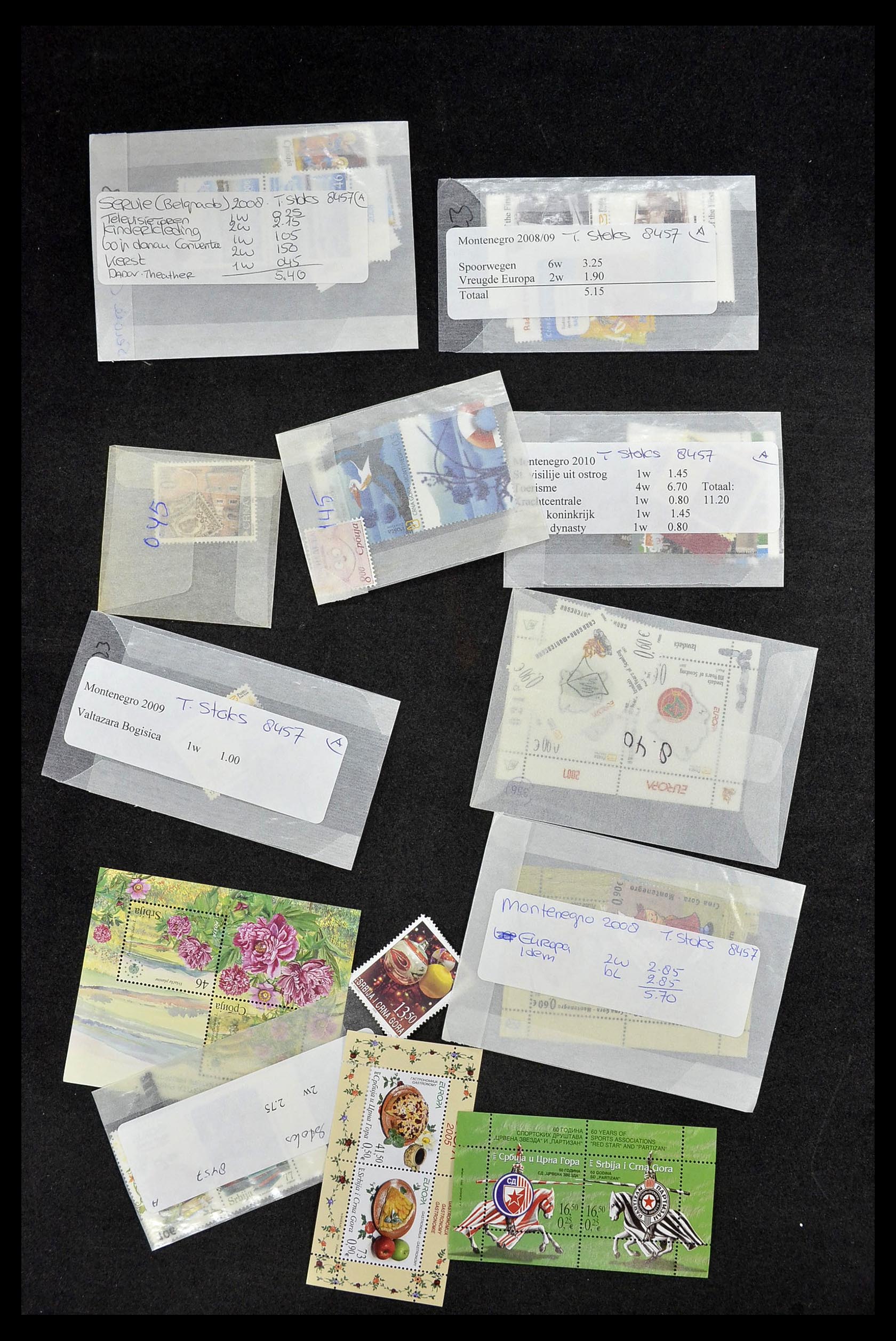 34617 005 - Postzegelverzameling 34617 Servië nieuwtjes t/m 2013.