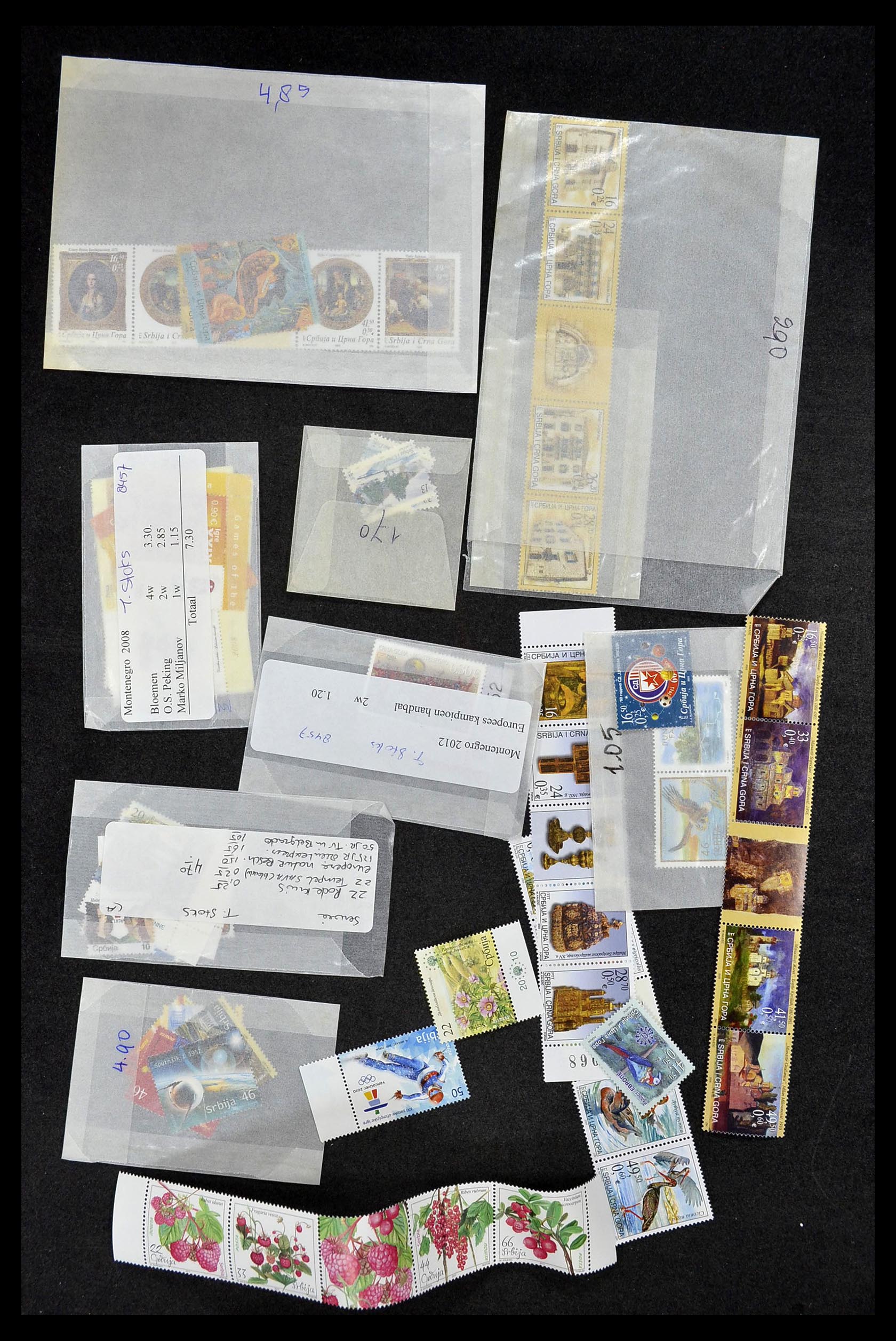 34617 006 - Postzegelverzameling 34617 Servië nieuwtjes t/m 2013.