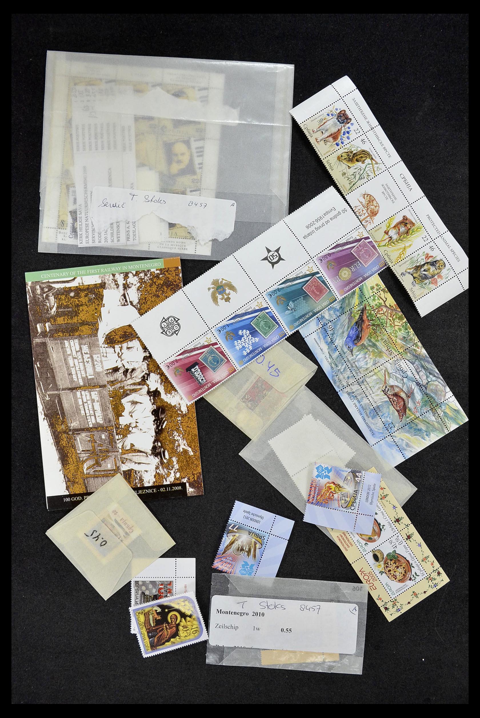 34617 007 - Postzegelverzameling 34617 Servië nieuwtjes t/m 2013.