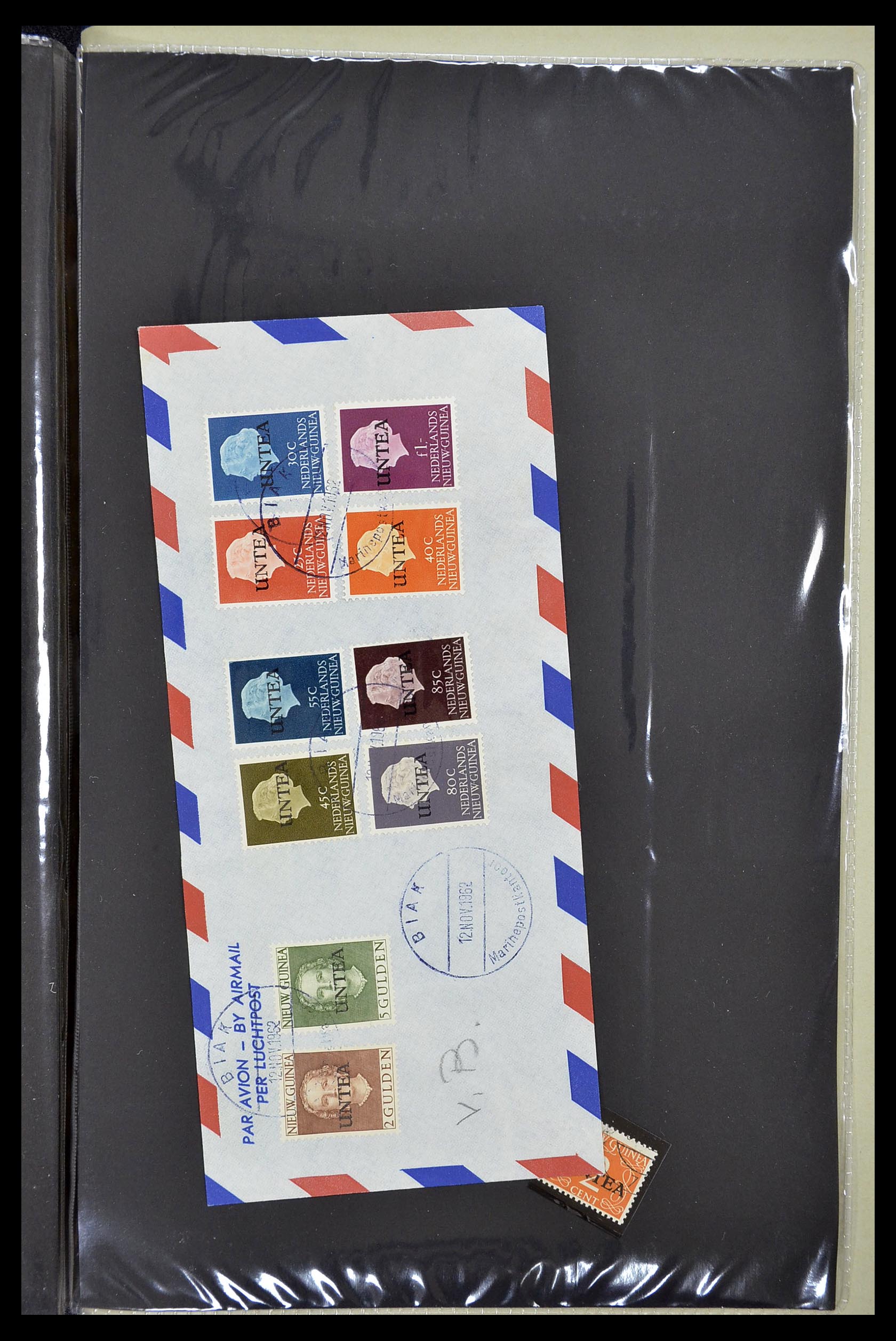 34619 105 - Stamp Collection 34619 Dutch territories FDC's 1944-1978.